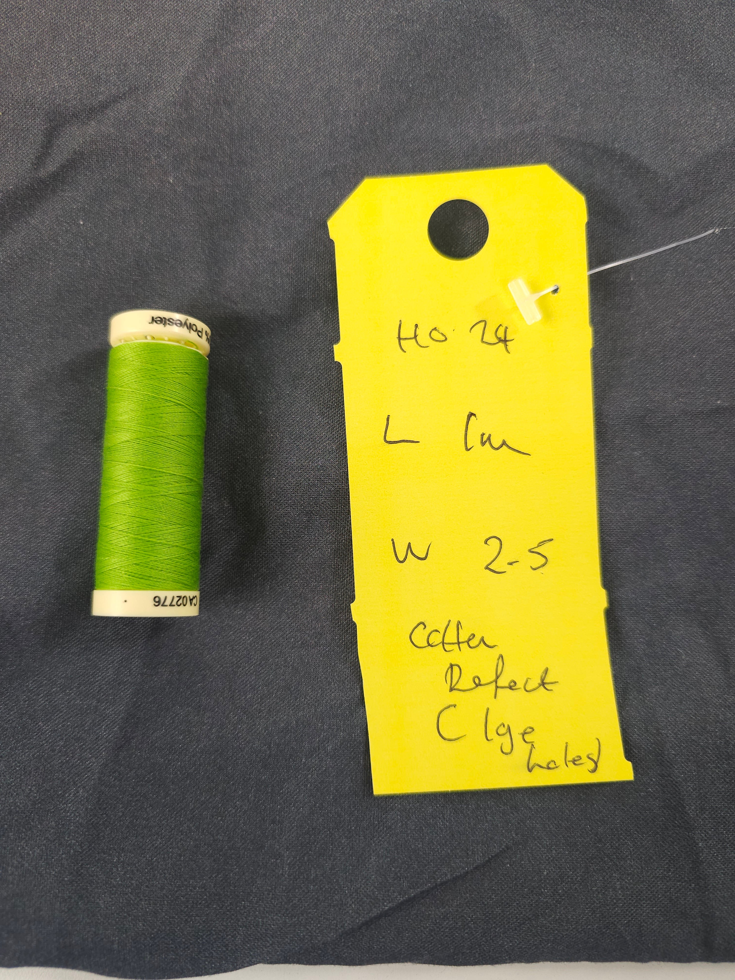 Blue beige gradient Cotton- 1m piece