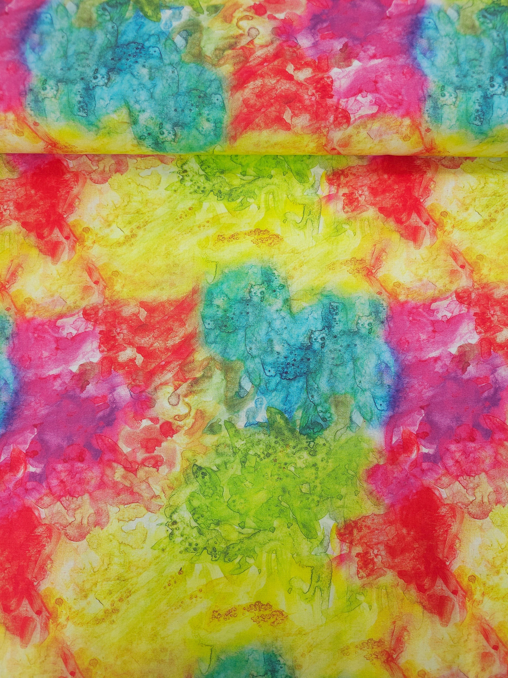 Rainbow Watercolour Splat - Joann