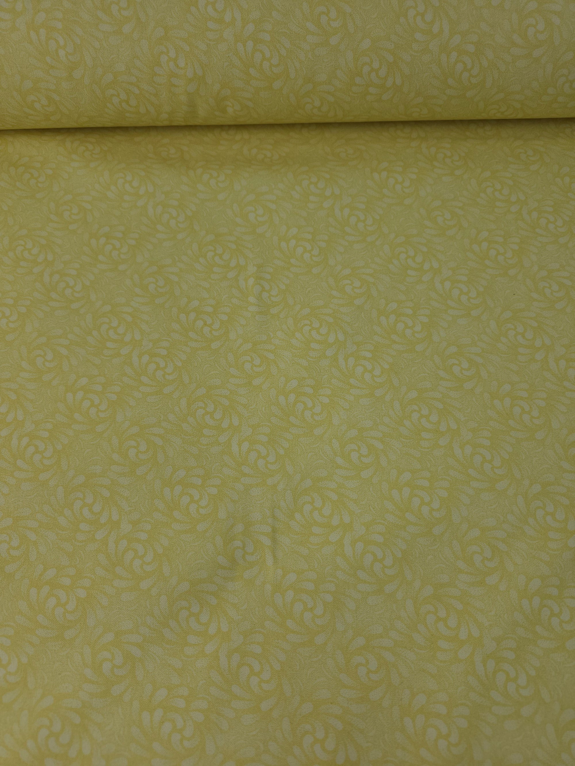 Butter Yellow Curl Whisper 100% Cotton