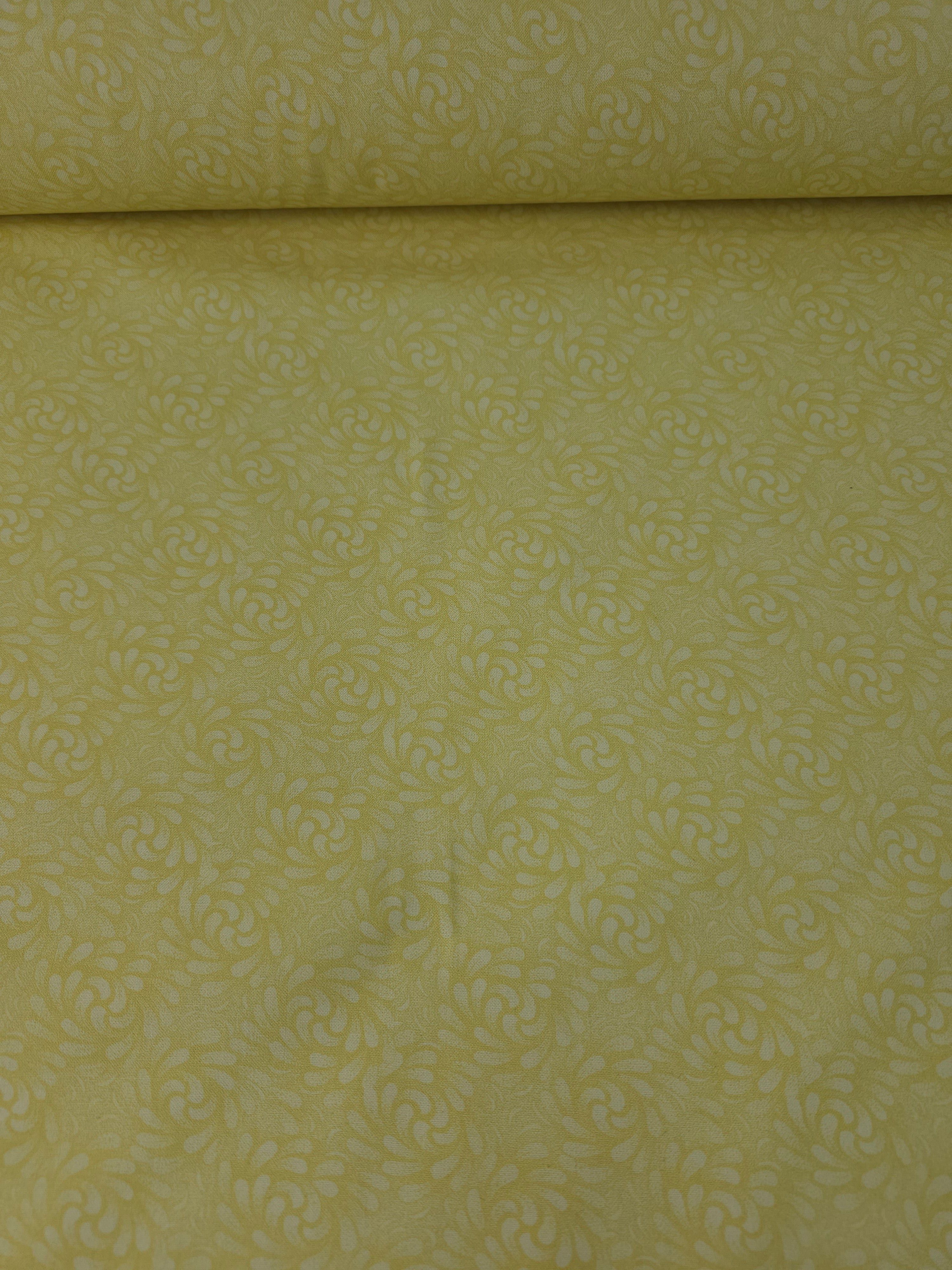 Butter Yellow Curl Whisper 100% Cotton