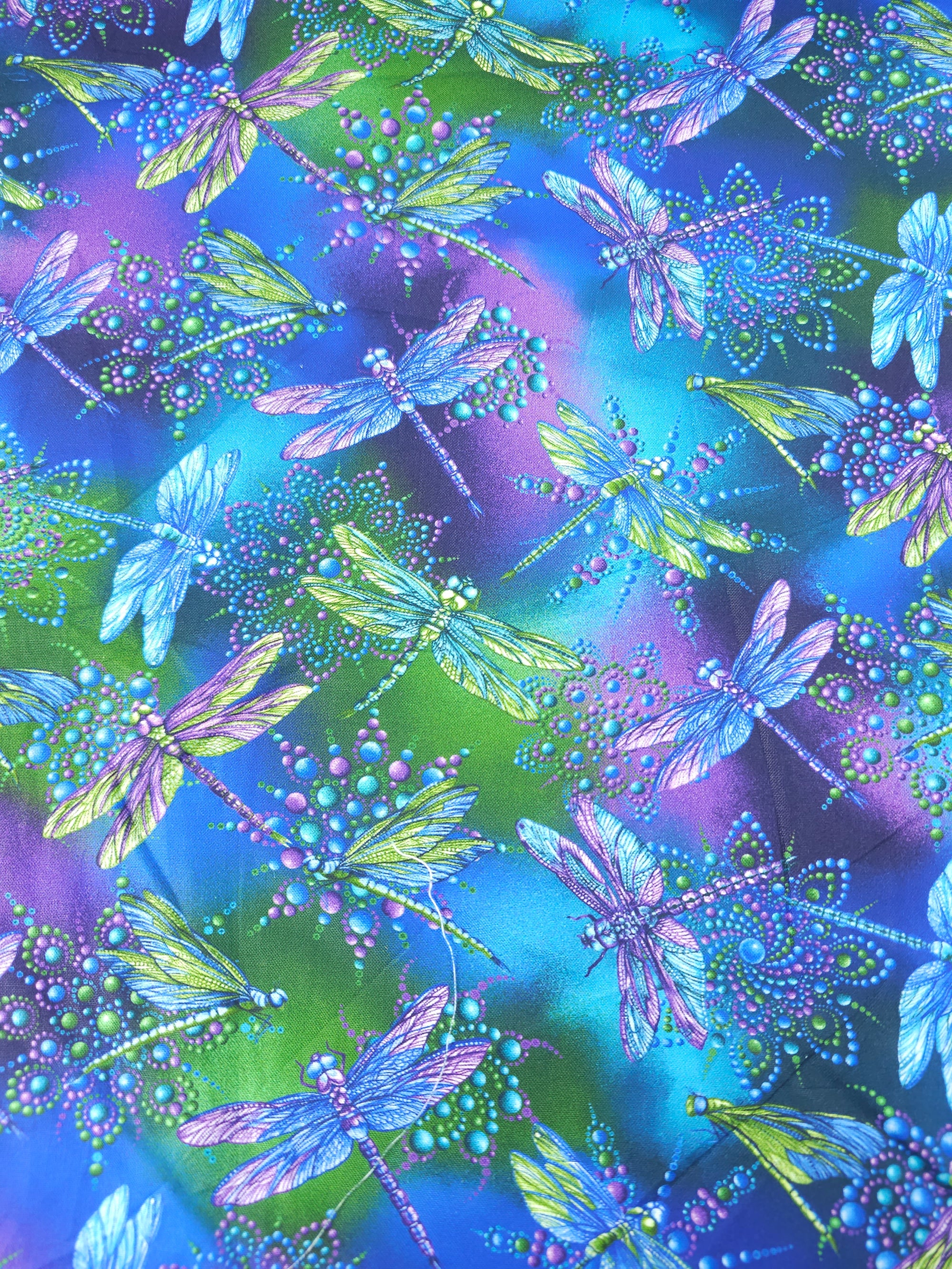 Dragonfly River 100% Cotton - Benartex