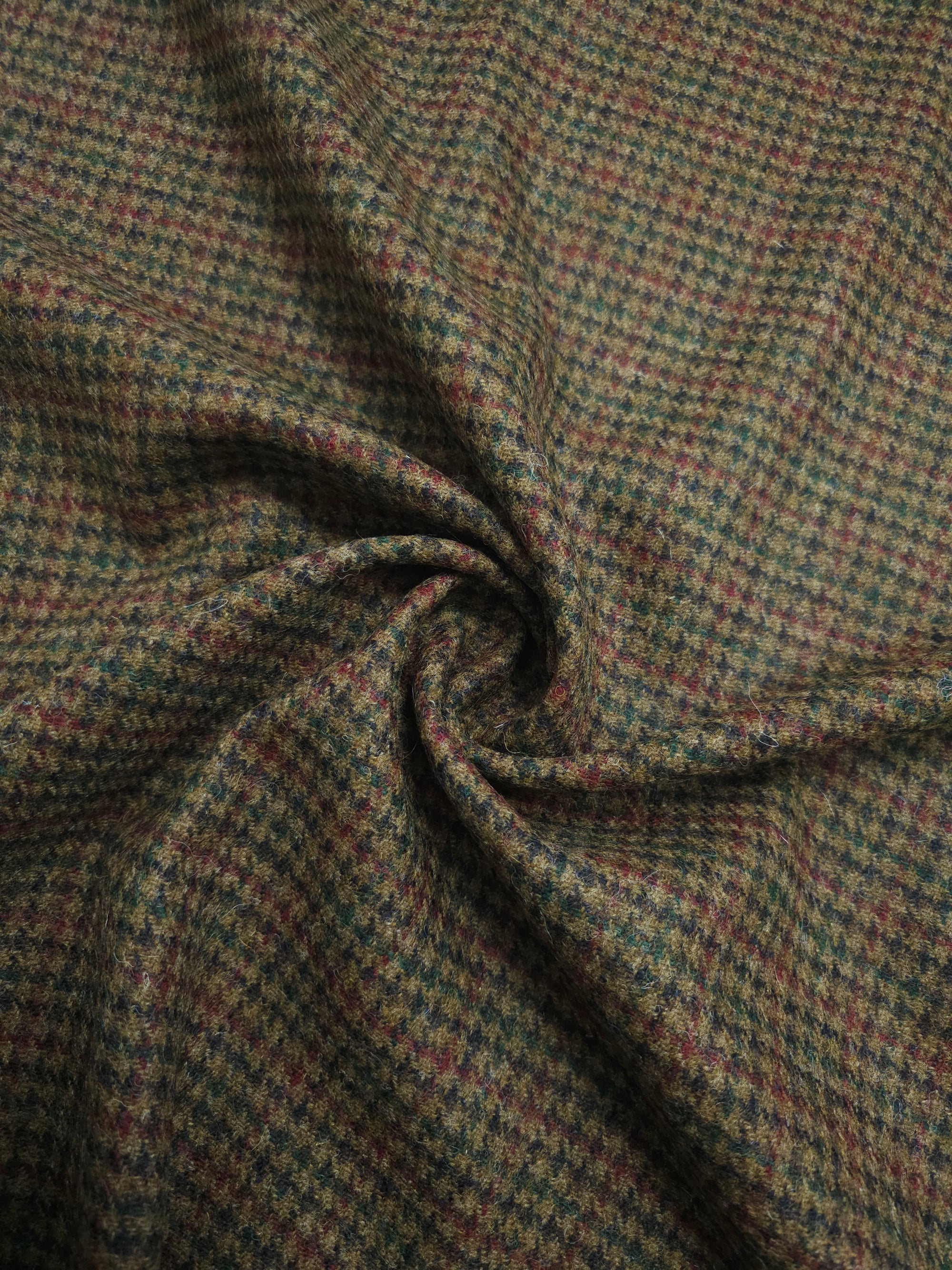 Bronze Multicolour Dogtooth Mediumweight Wool