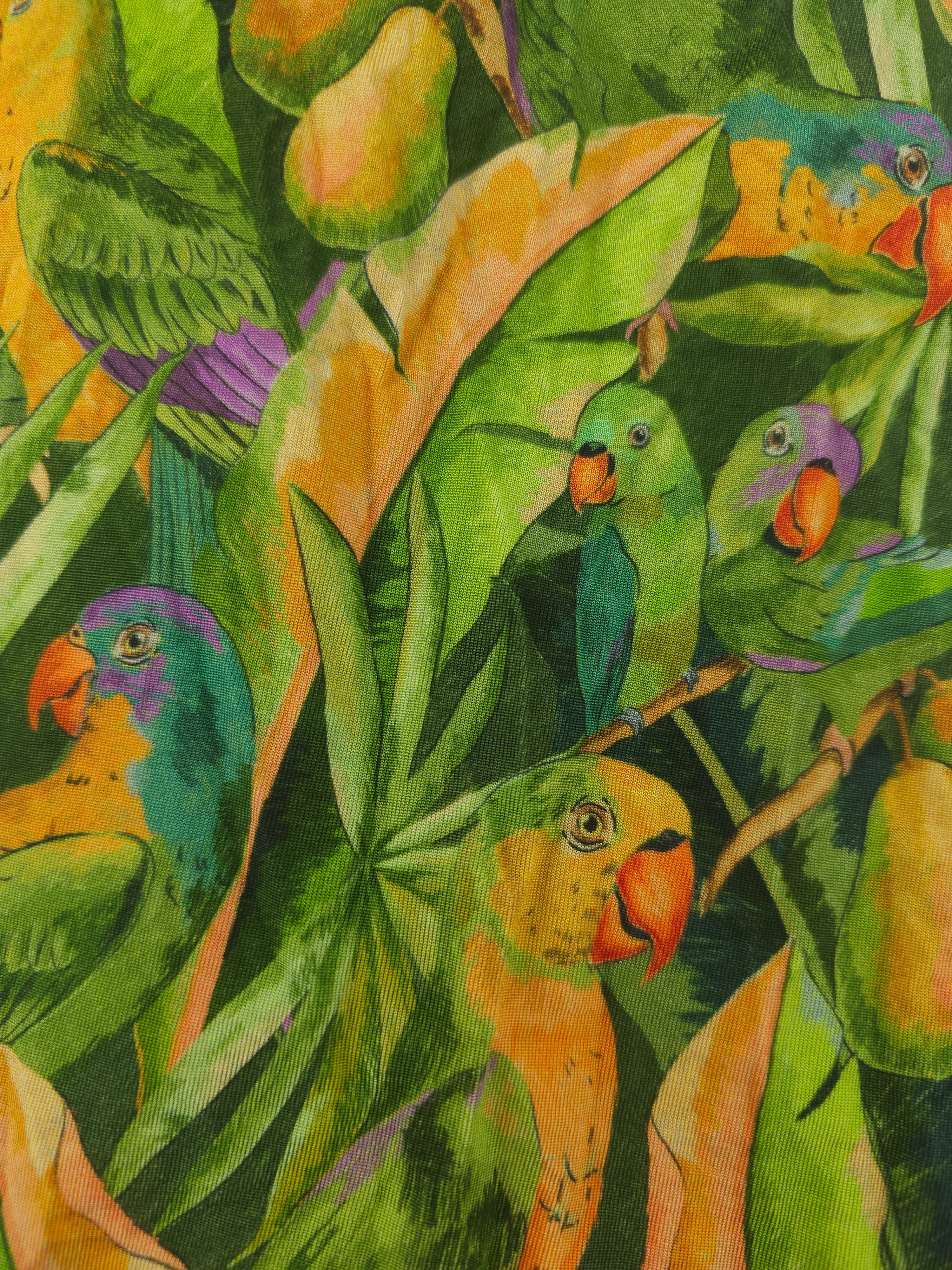 Parrot abode Viscose jersey- 2m piece