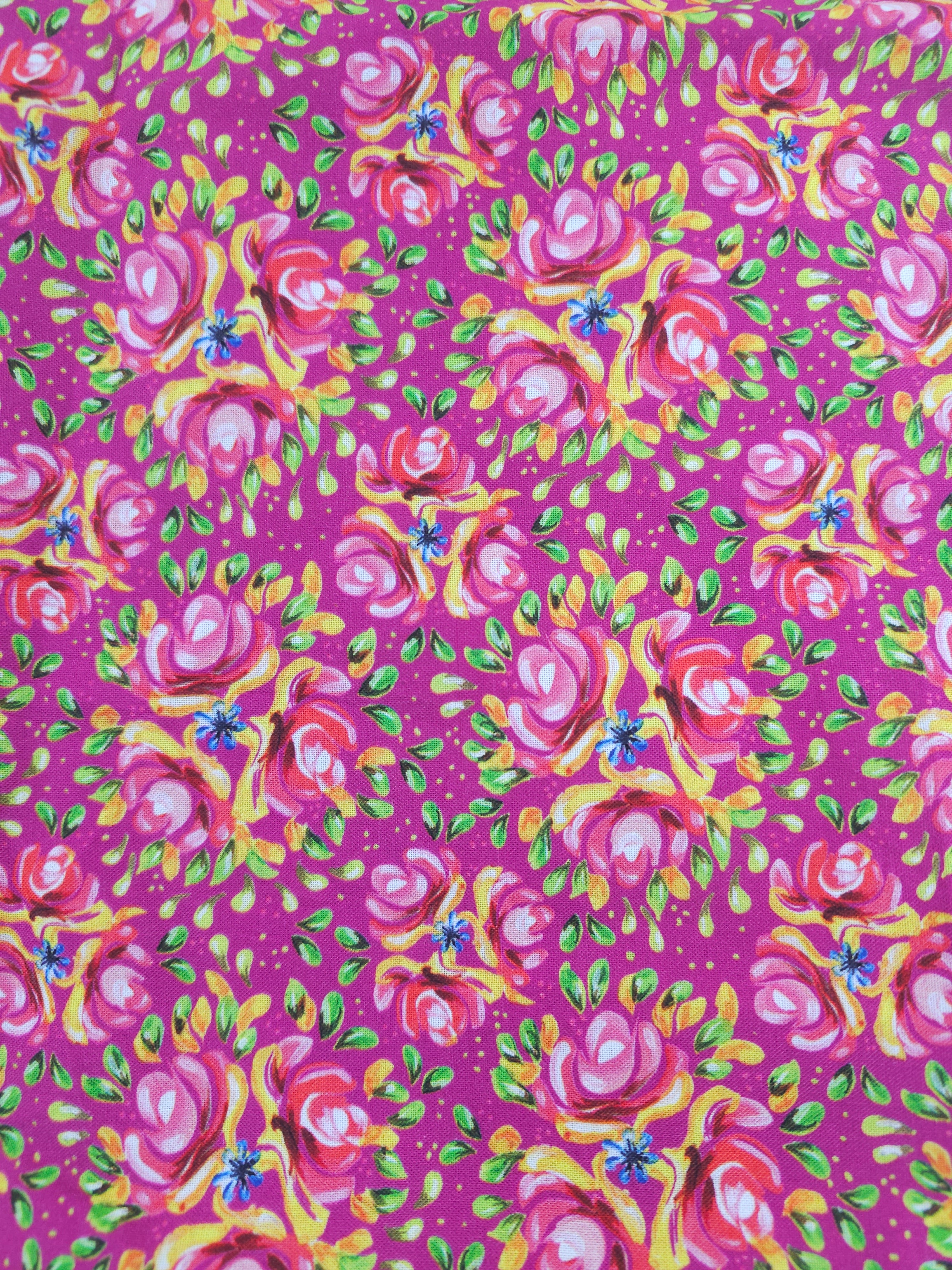 Mulberry floral Cotton- 2m piece