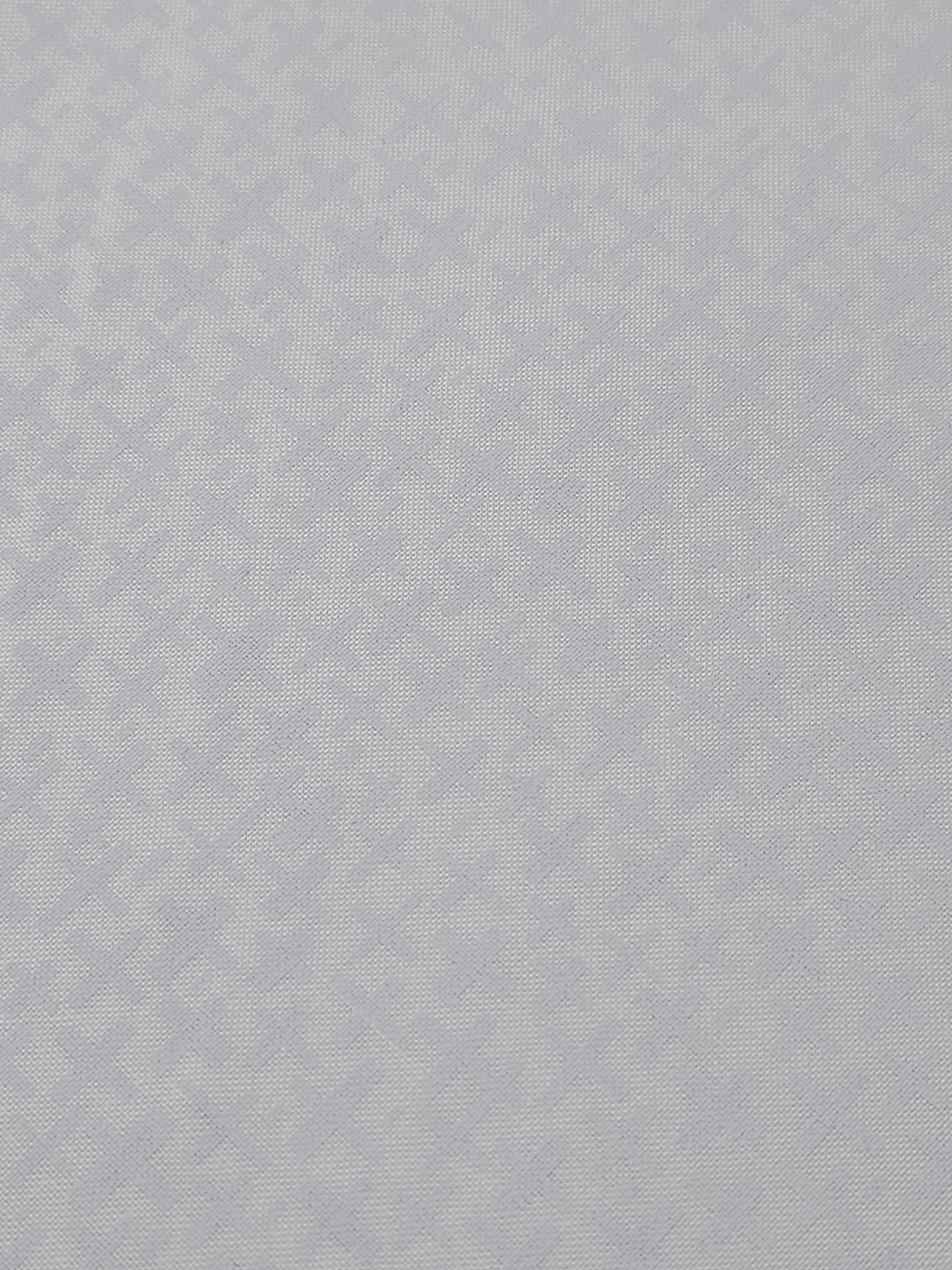 Abstract Cross White On White Tonal 100% Cotton 106" - Benartex *EXTRA WIDE*