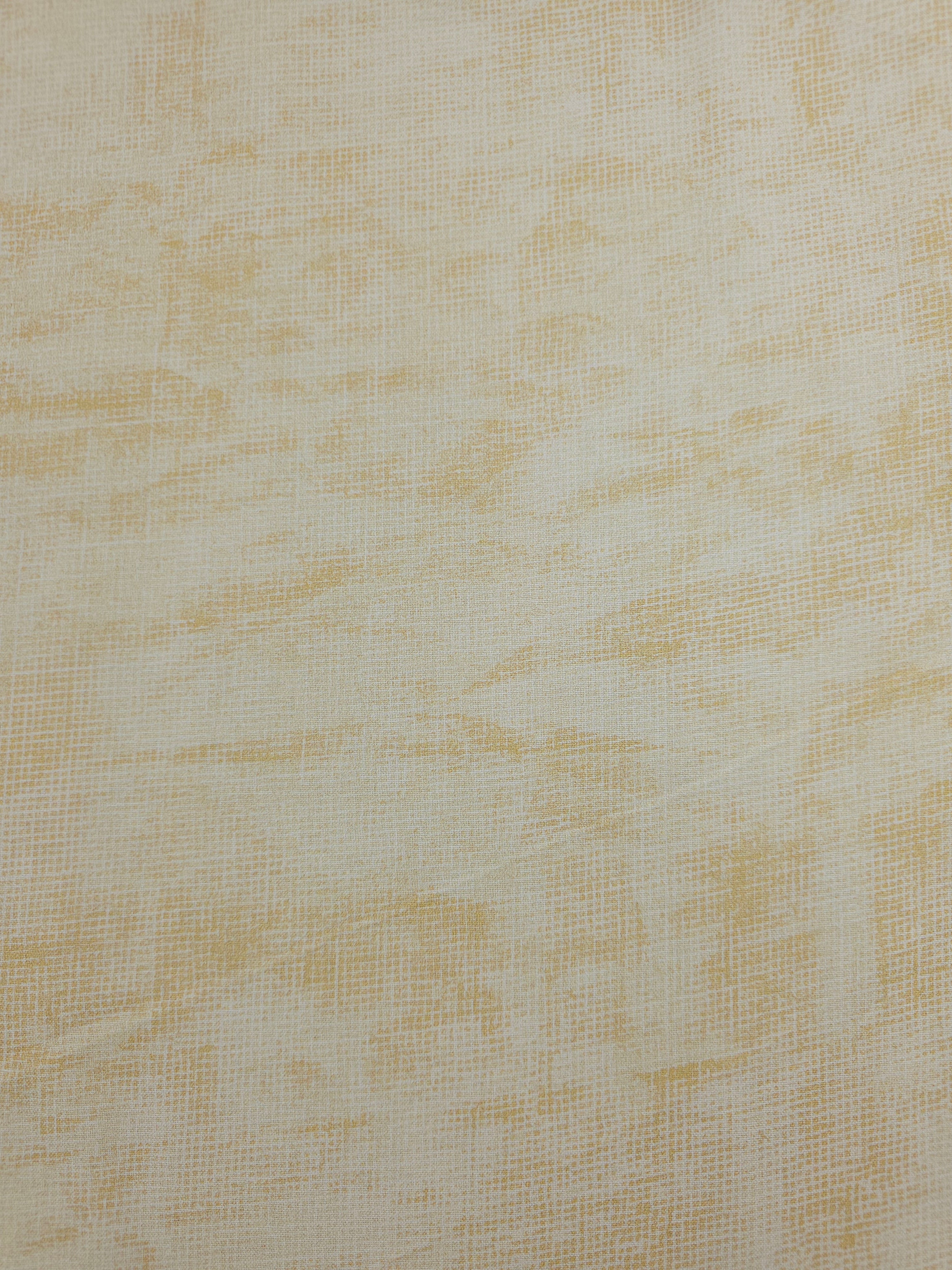Warm Cream Static Grid 100% Cotton 106" *EXTRA WIDE*