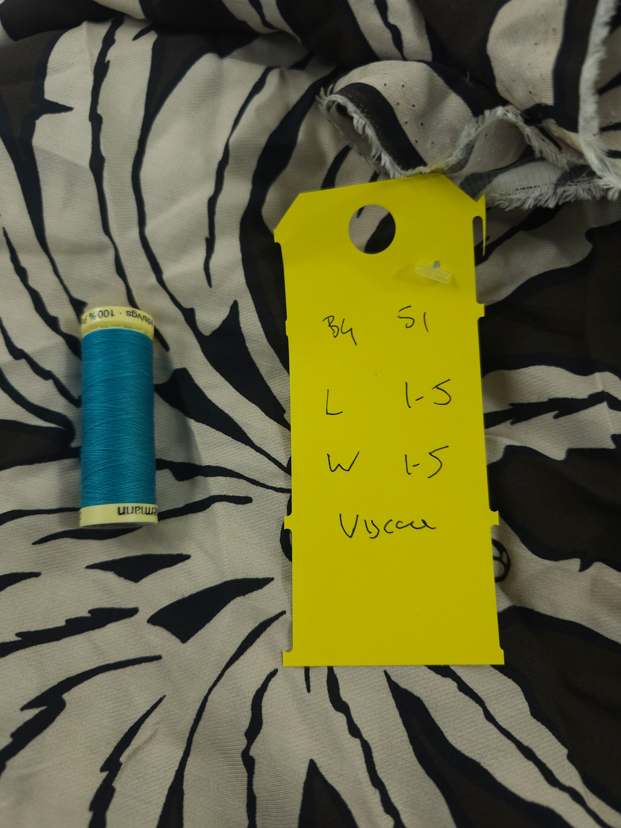 Palm tree Viscose- 1.5m piece