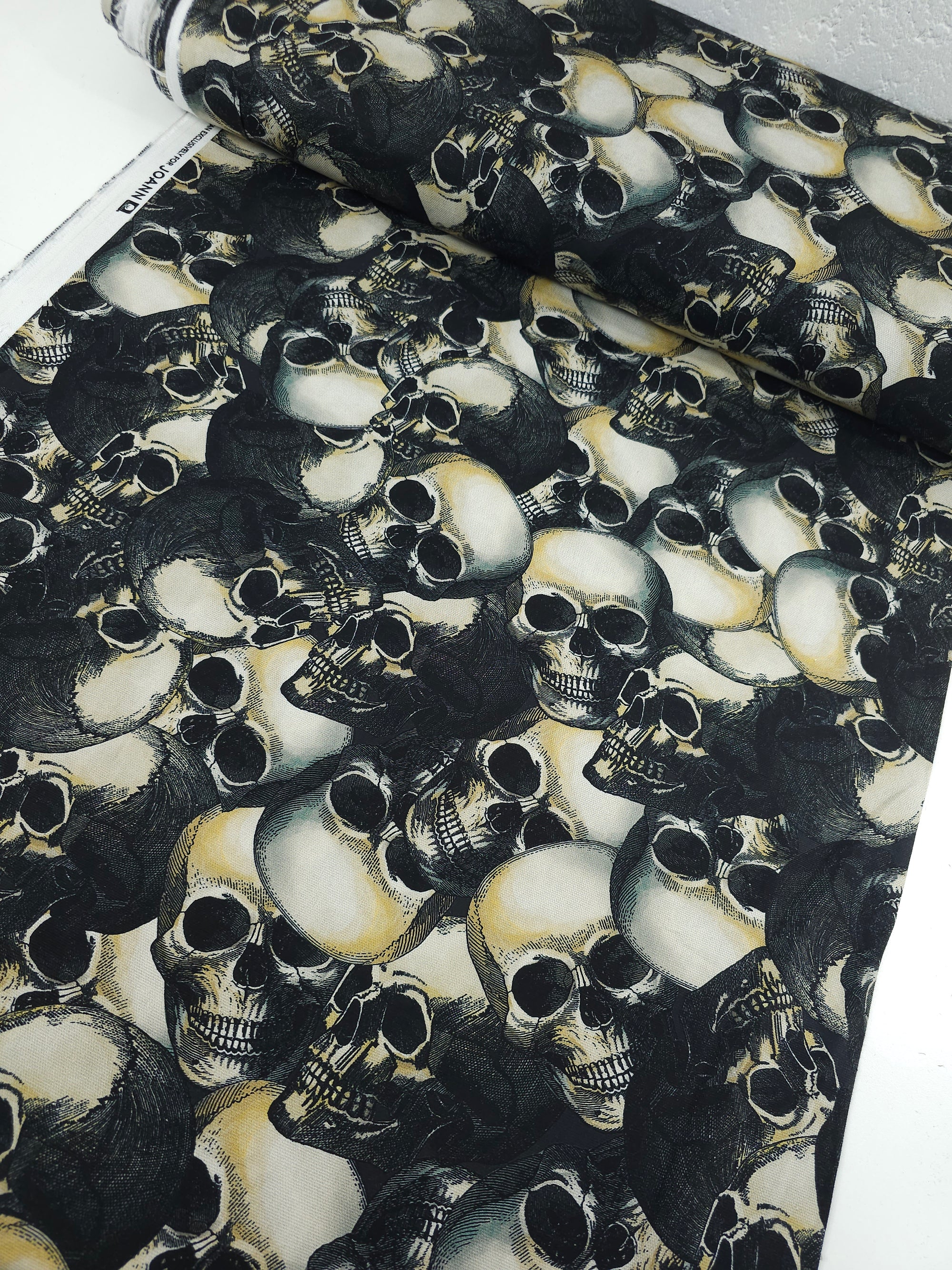 Skull Heads 100% Cotton Canvas - Joann