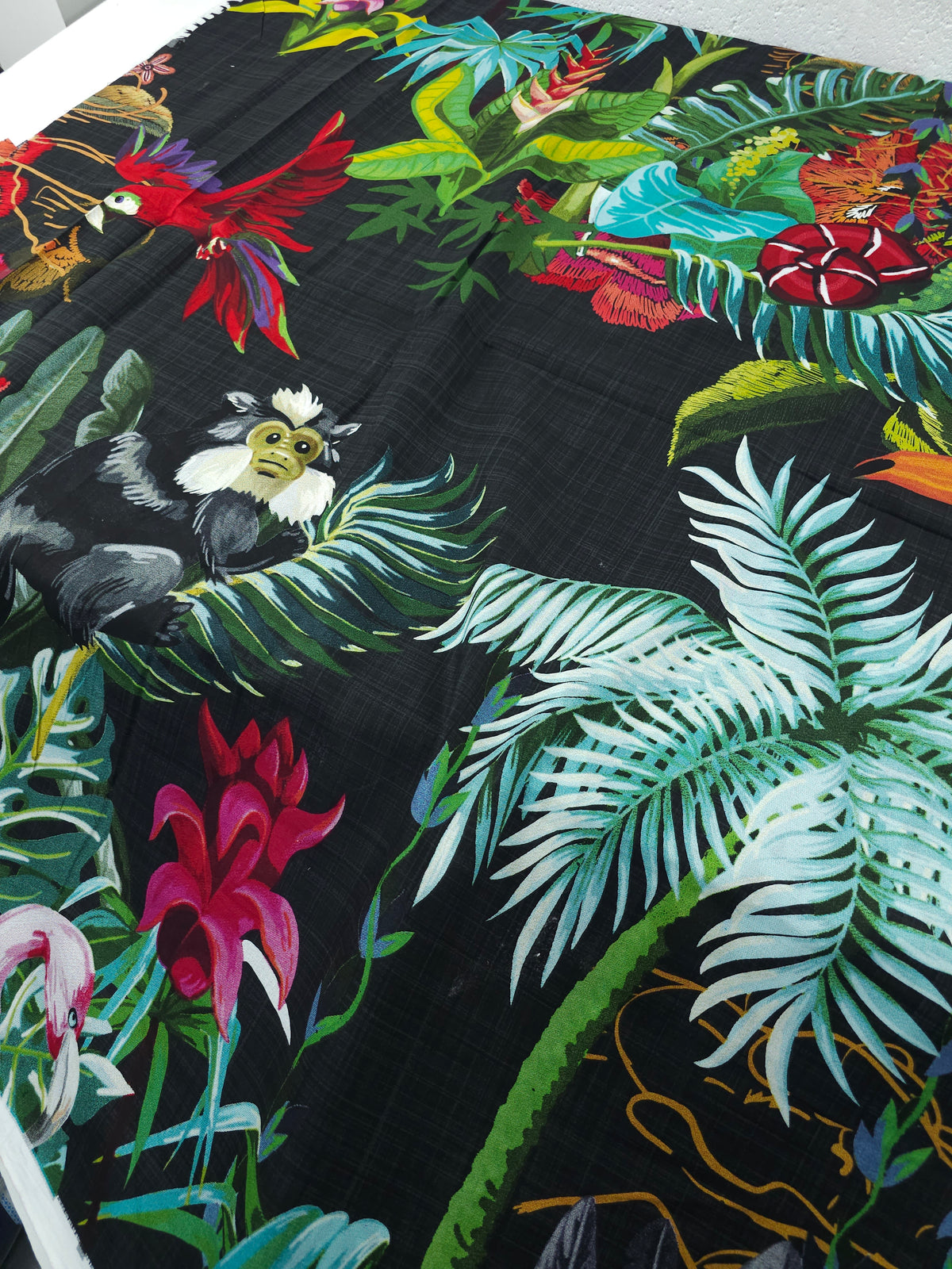 Tropical Rainforest 100% Cotton 96" - 2.5m Panel *EXTRA WIDE*