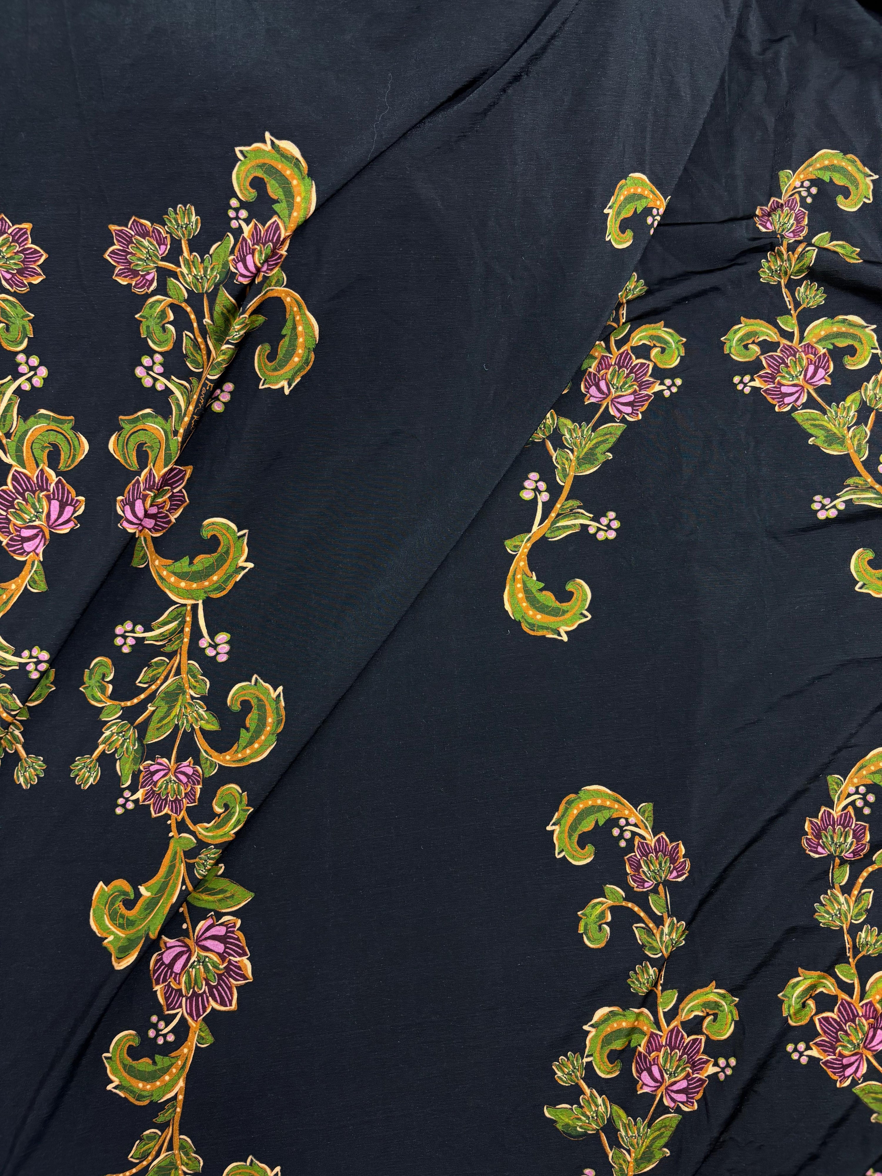 Royal Vines Jersey - 4.3m Piece