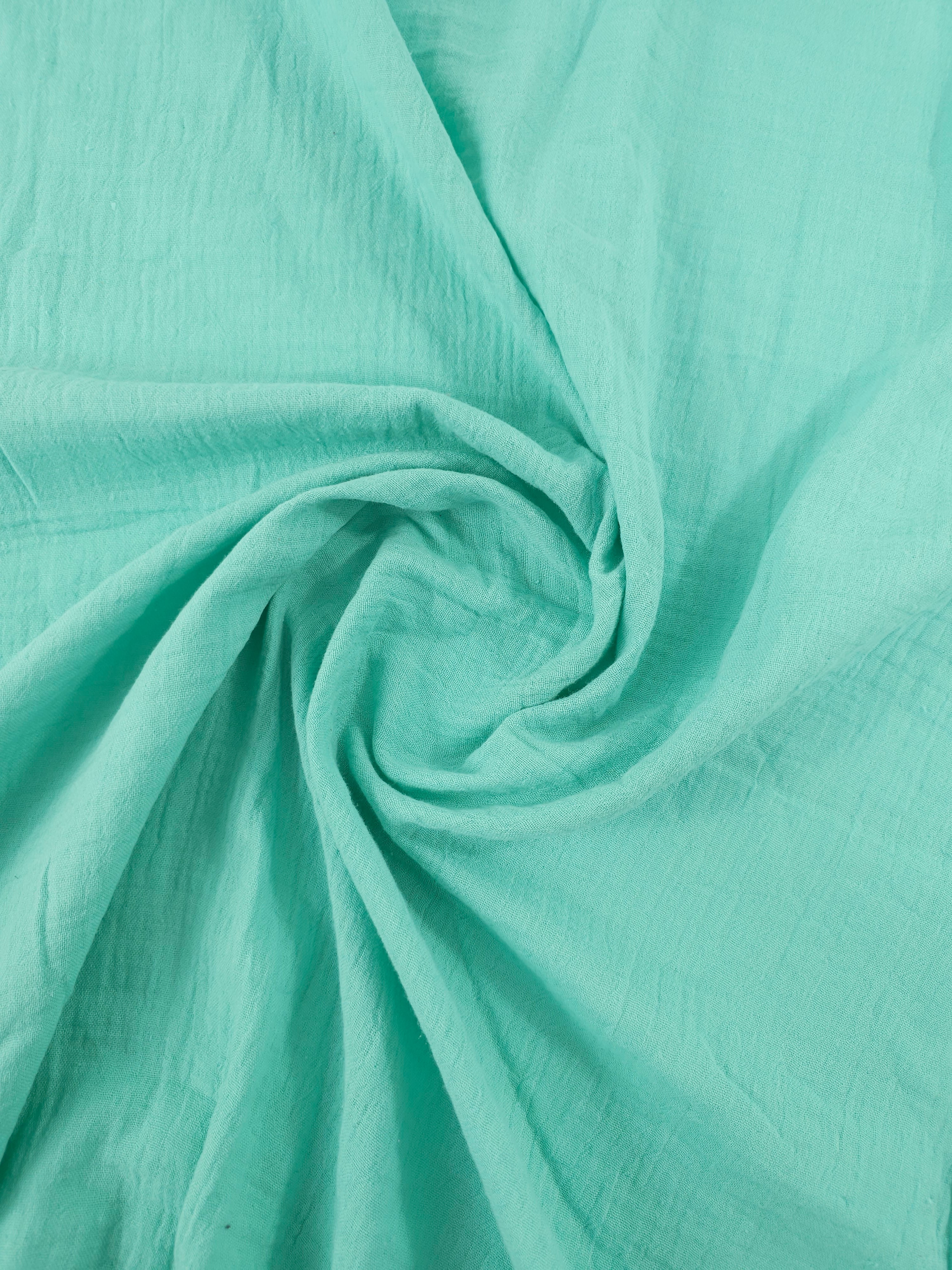 Minty Aqua Double Gauze