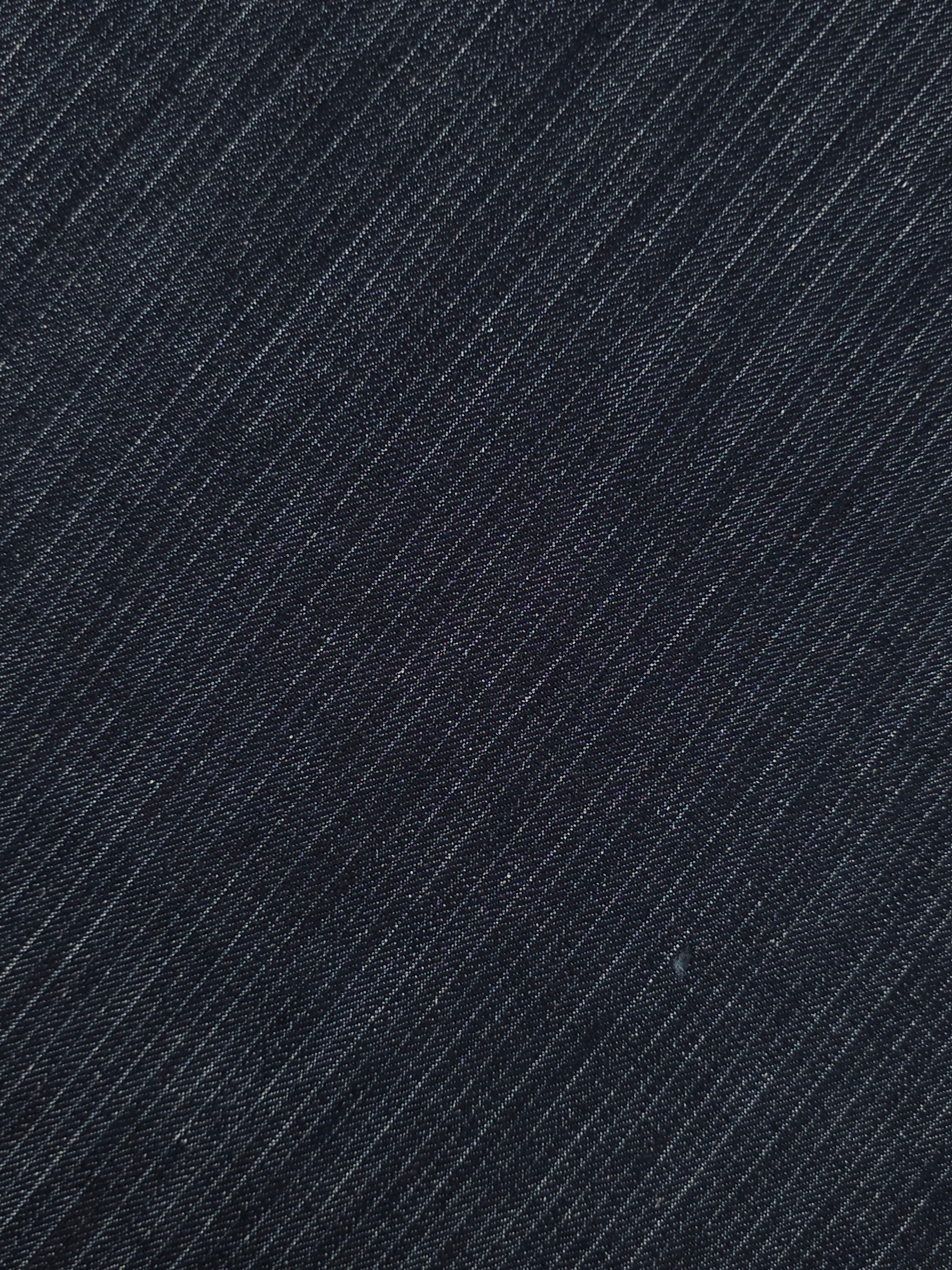 Charcoal Navy Pinstripe Twill Denim