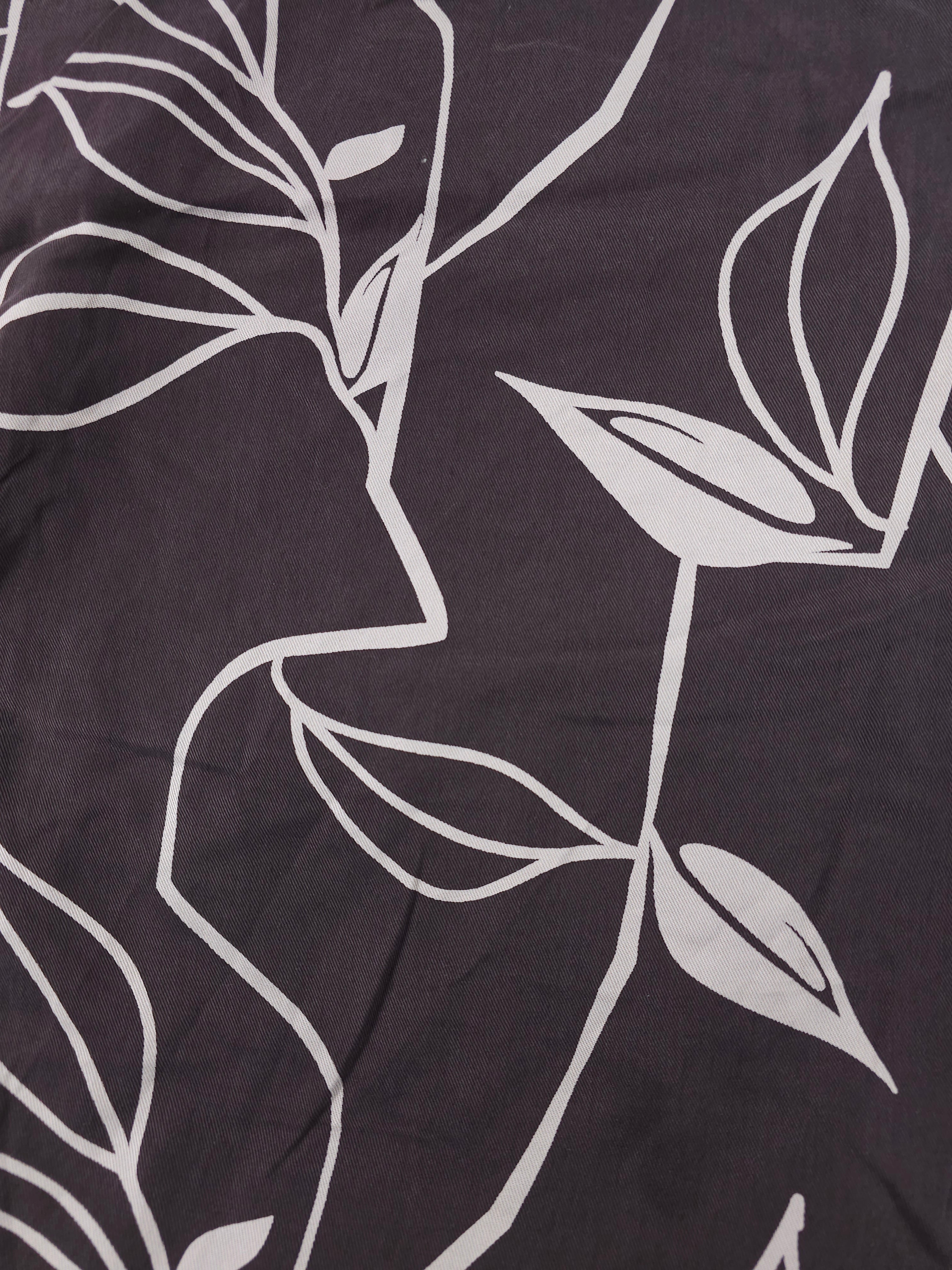 Large shadow leaves Viscose- 1.4m piece