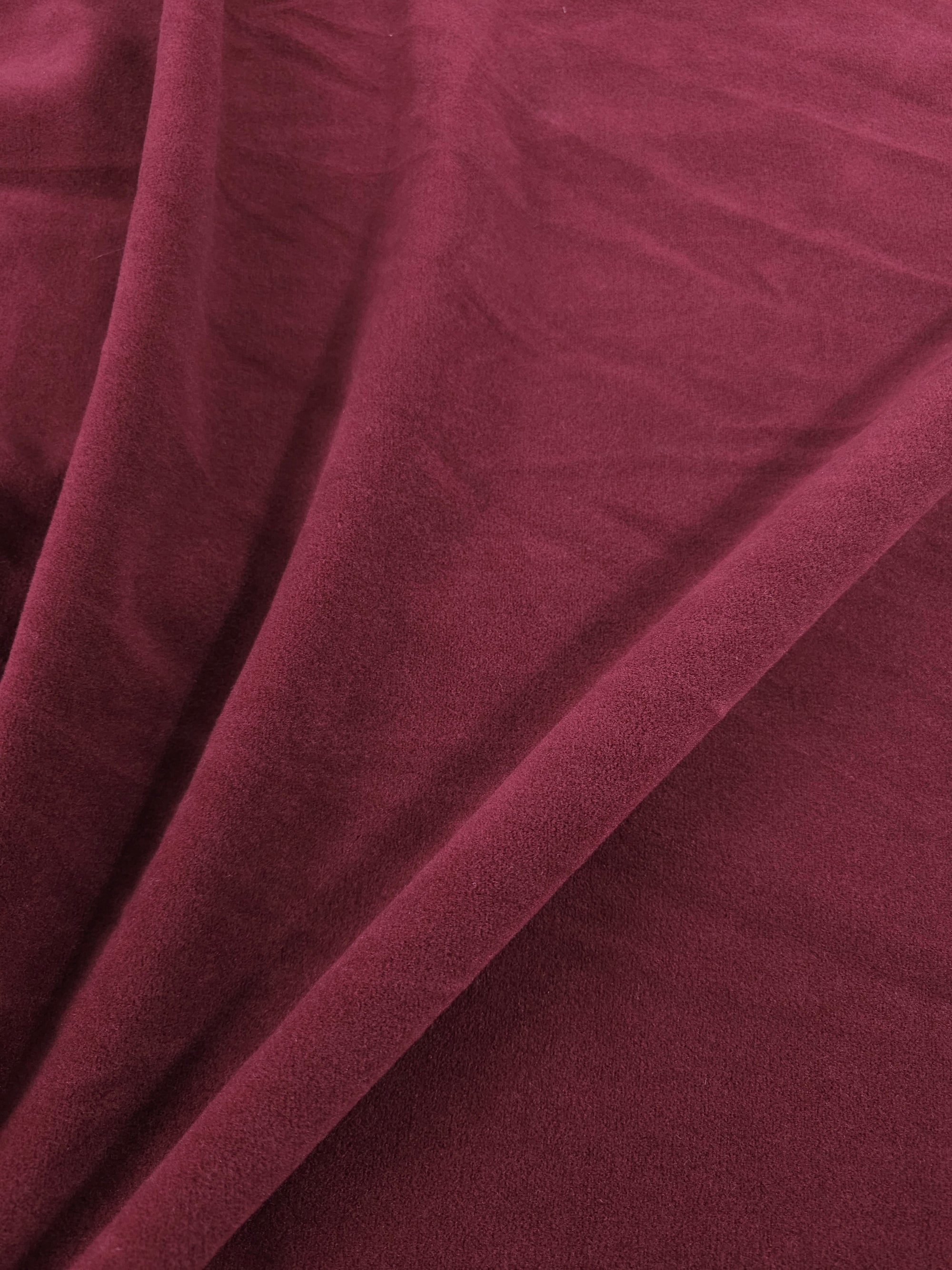 Burgundy Polar Fleece