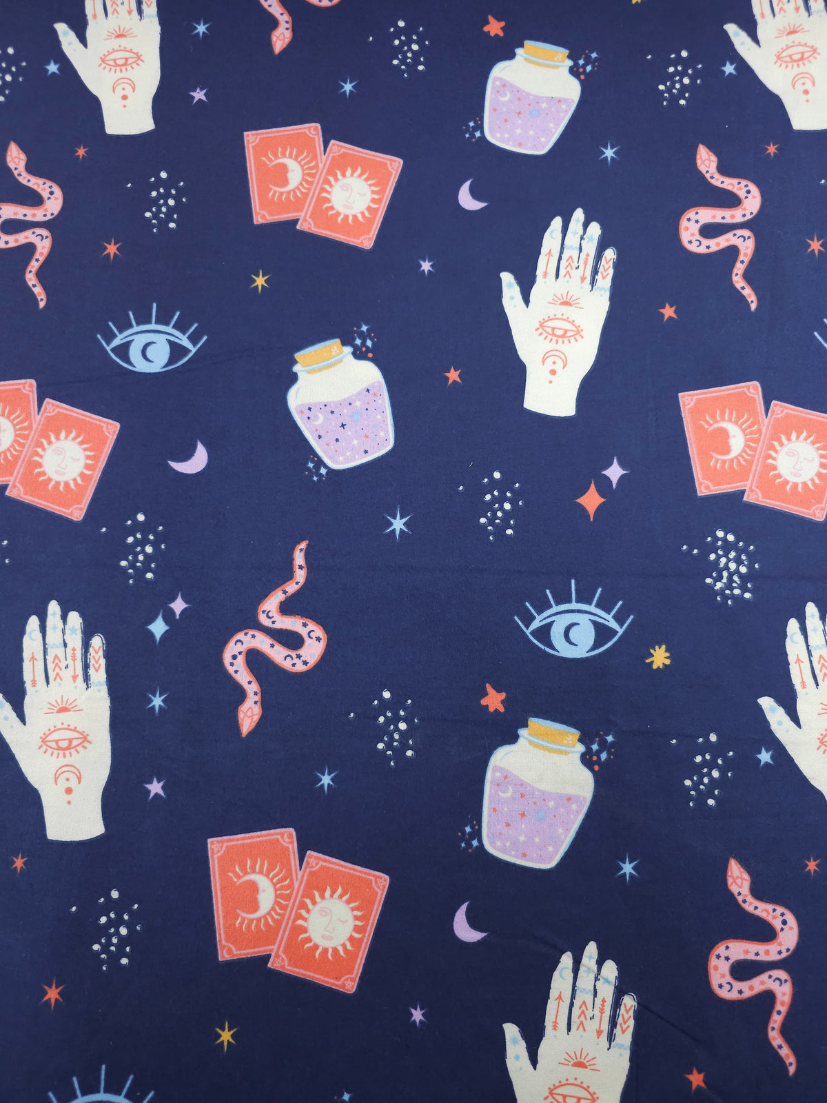 Mystical Readings Lightweight Flannel Cotton - Joann