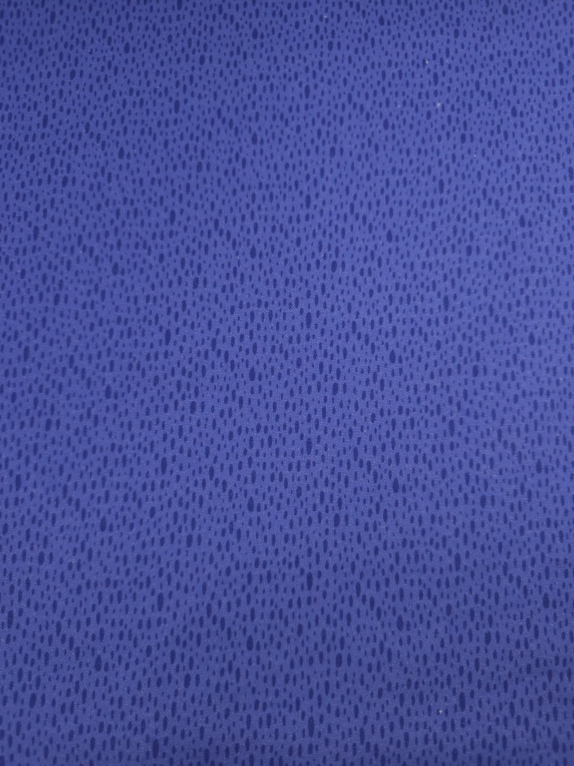 Indigo Tiny Brushstroke 100% Cotton