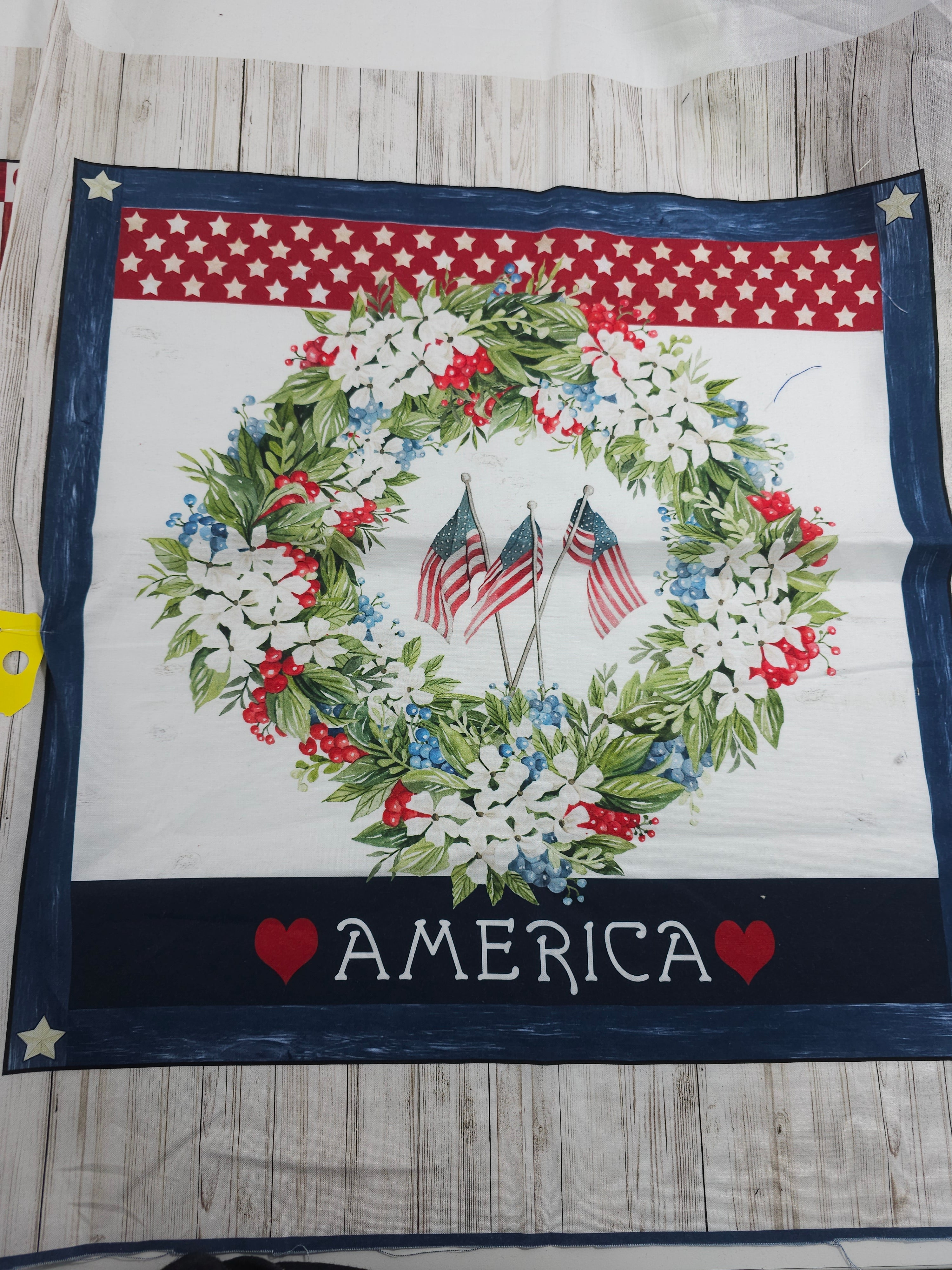 America Cotton panel- 0.6m piece