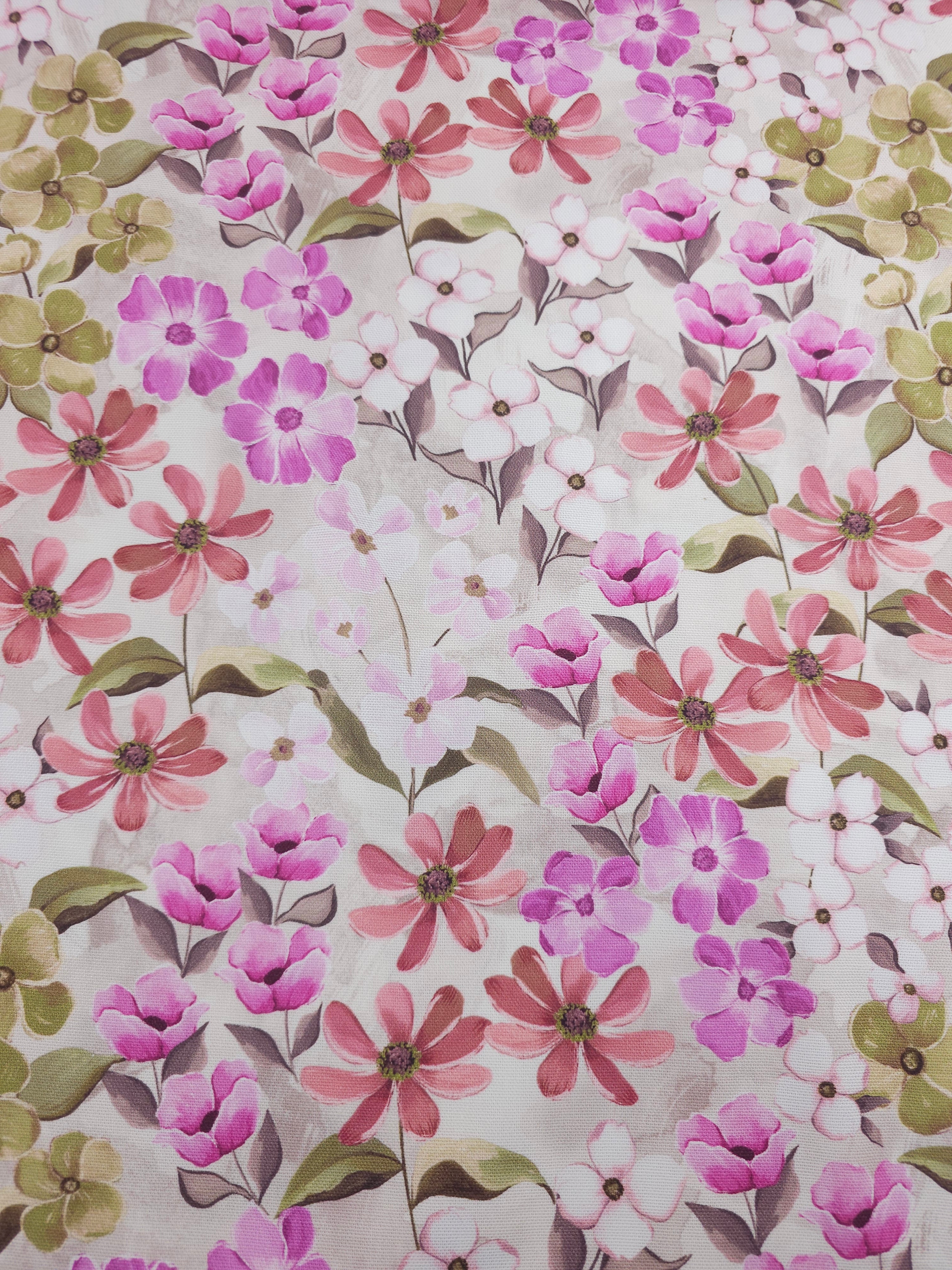 Blossom Floral Canvas Cotton