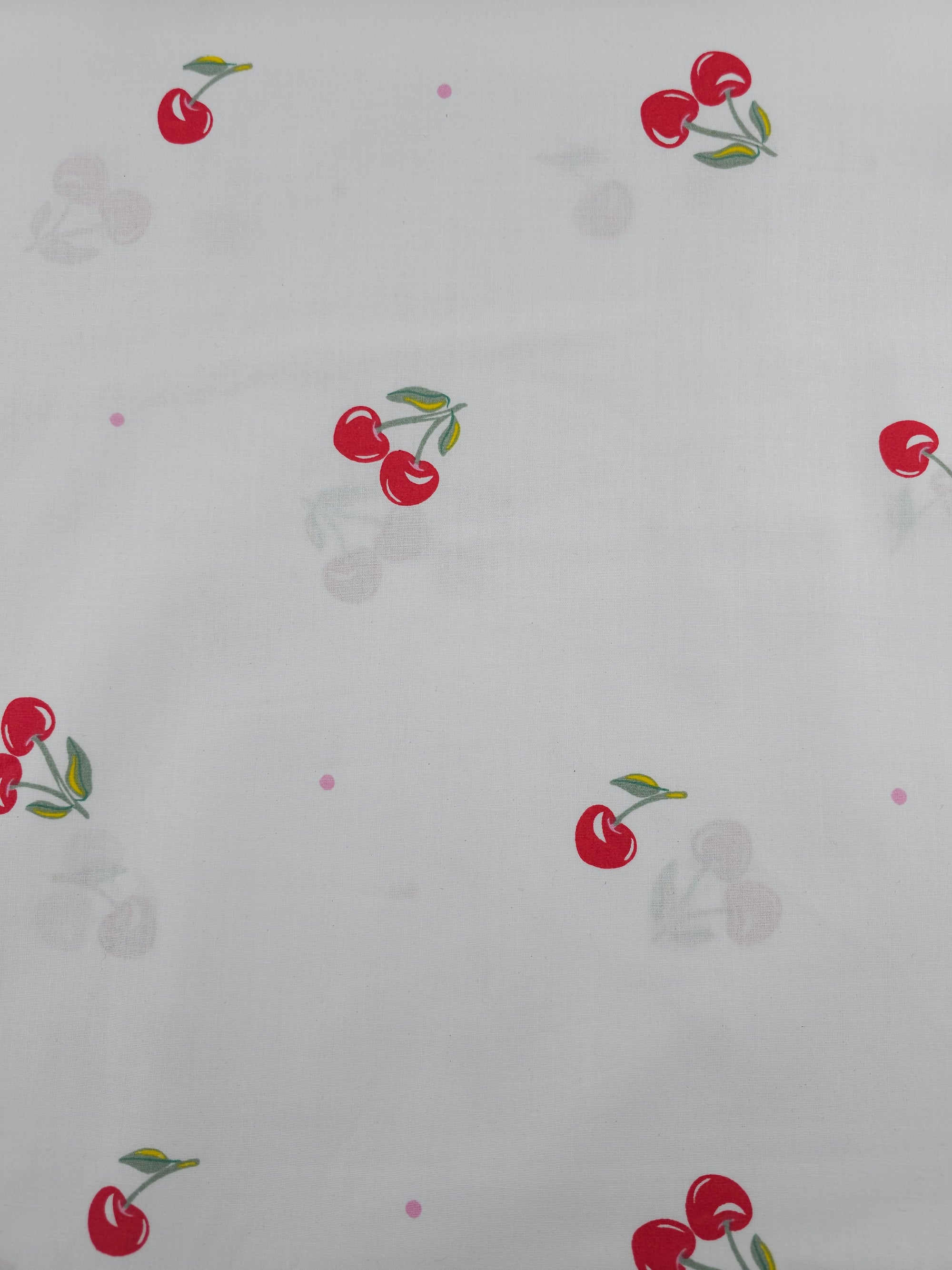 Ditsy Small Cherry Polka Dot 100% 94" *EXTRA WIDE*