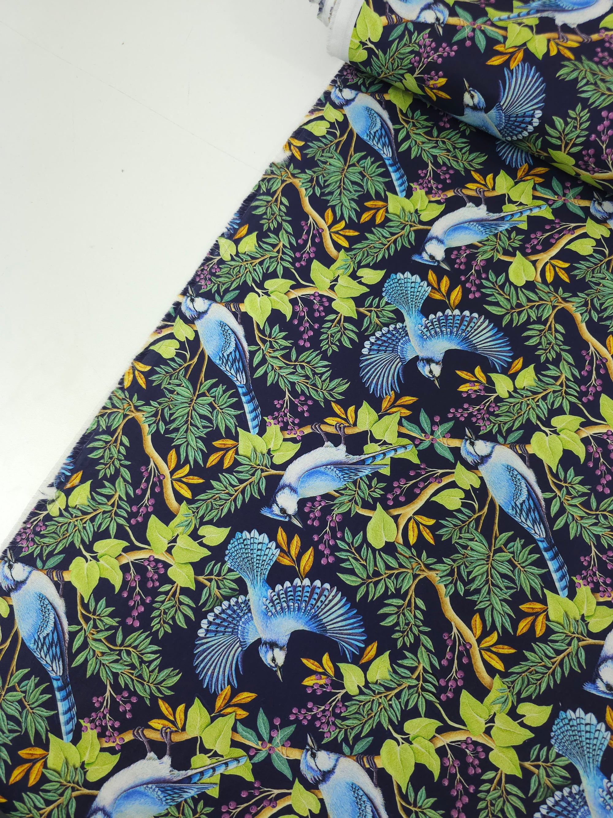 Indigo Rosie Dore Bird 100% Cotton