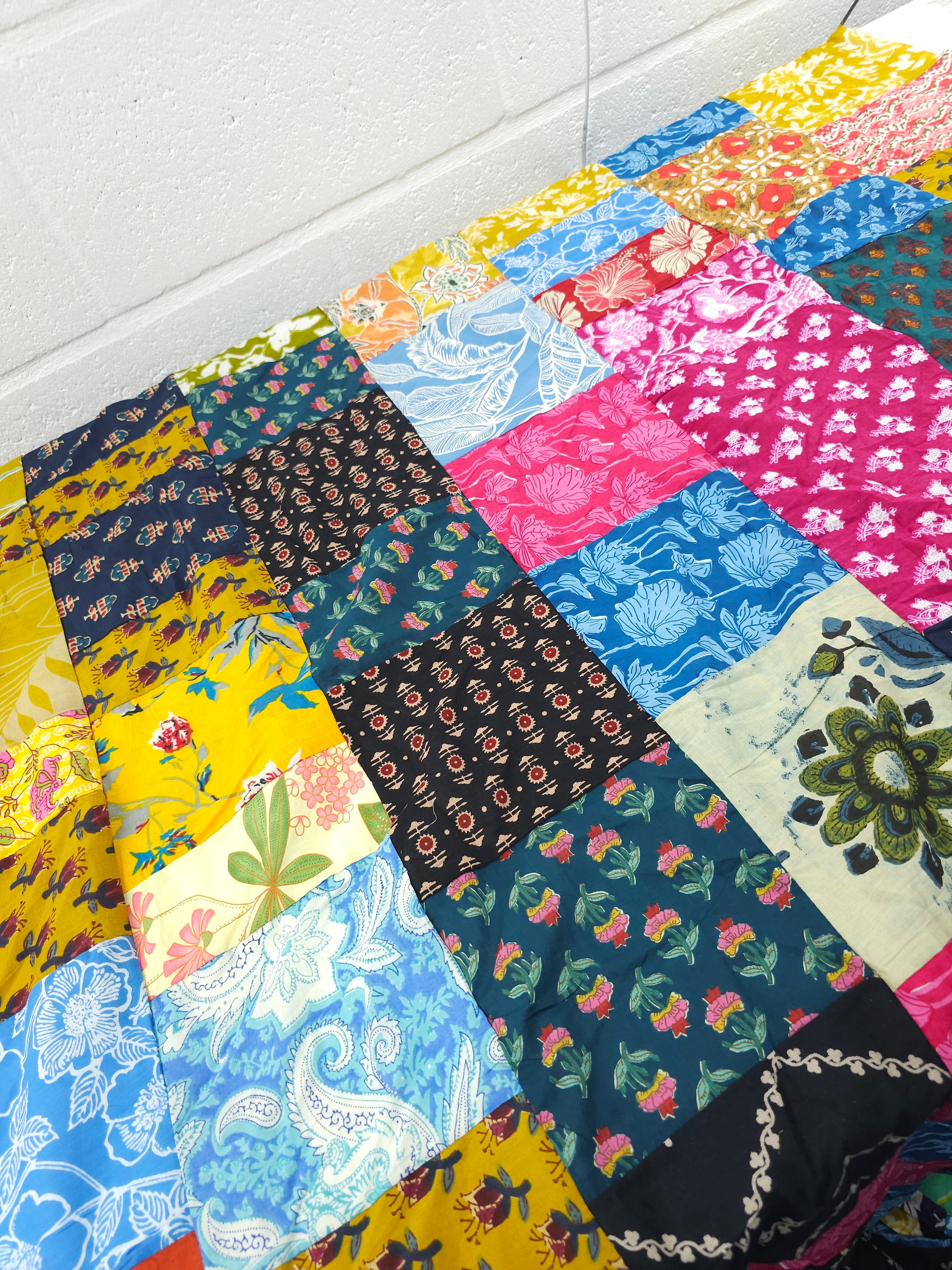Multi Pattern Cotton Patchwork