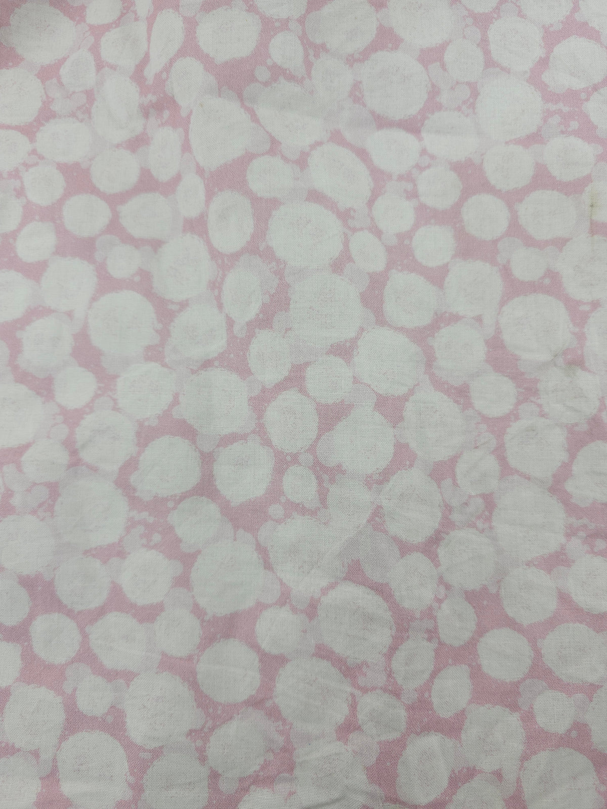 Light pink bubble Cotton- 1.3m piece