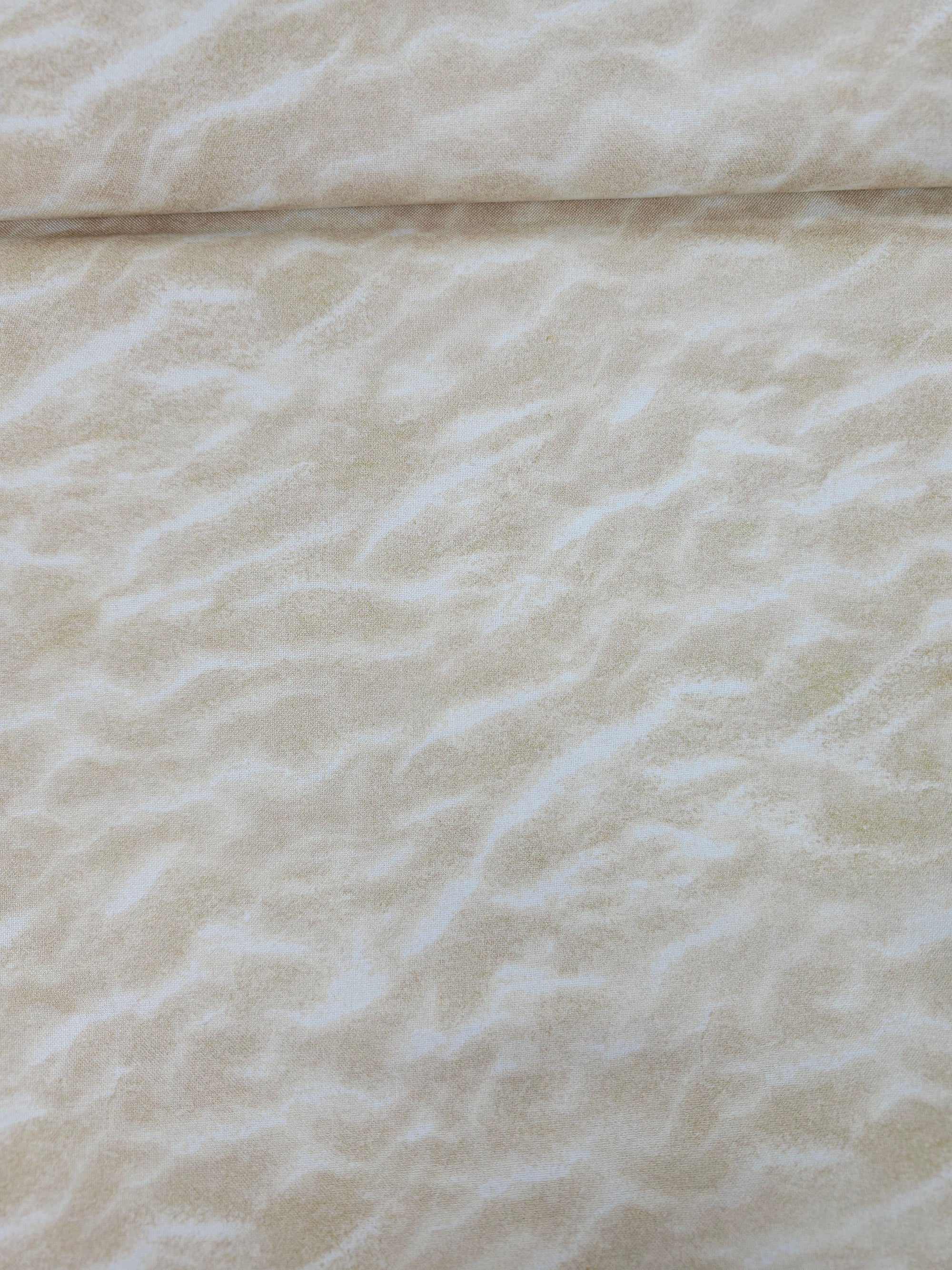 Pale Beige Sand Storm 100% Cotton