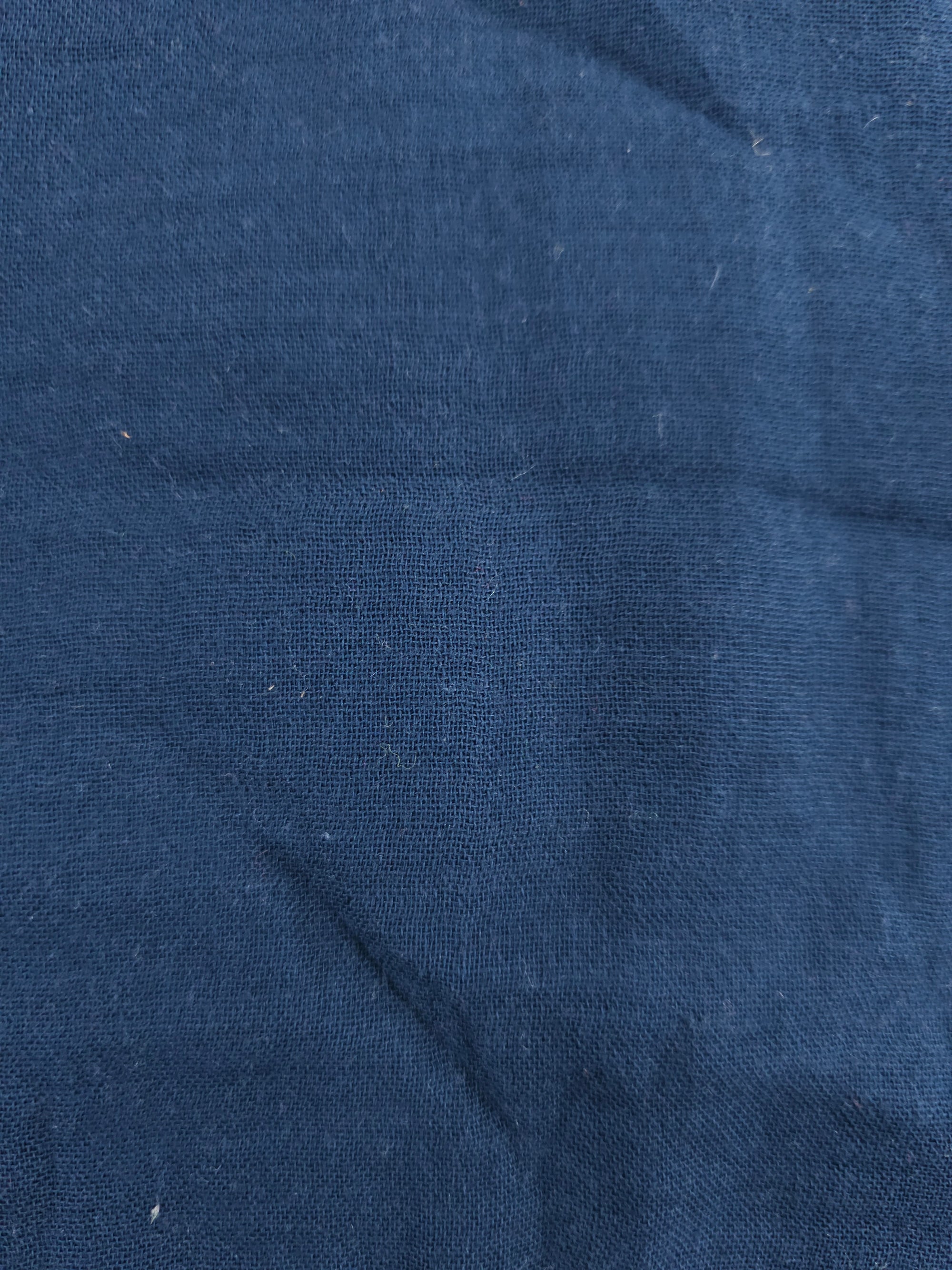 Carmine Velvet Double Gauzed - 1.1m Piece