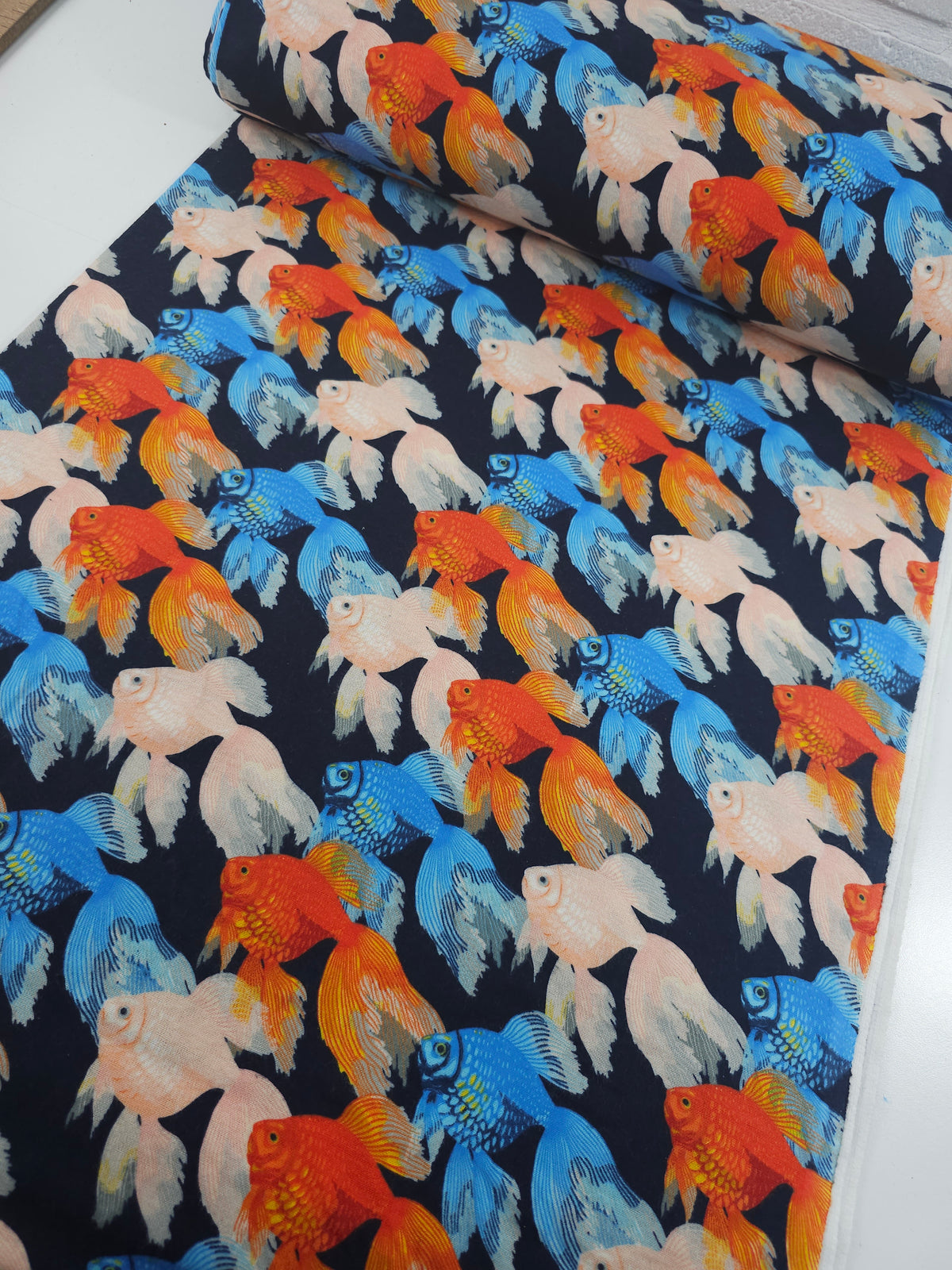 Flutter Goldfish Lightweight Flannel Cotton