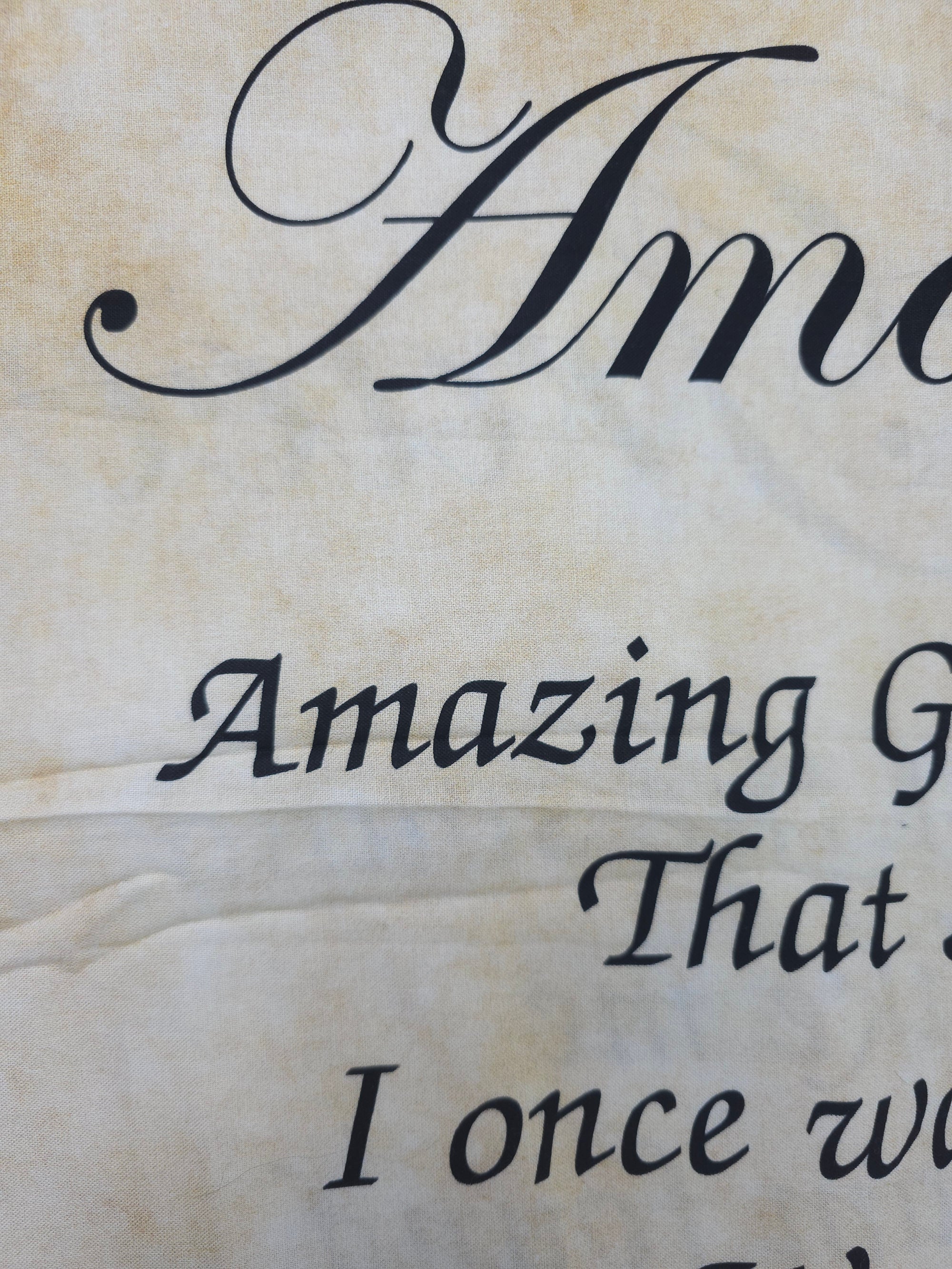 Amazing Grace Cotton panel- 3.8m