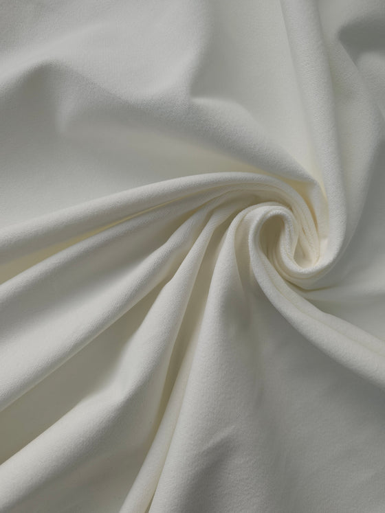 White Cotton Velvet