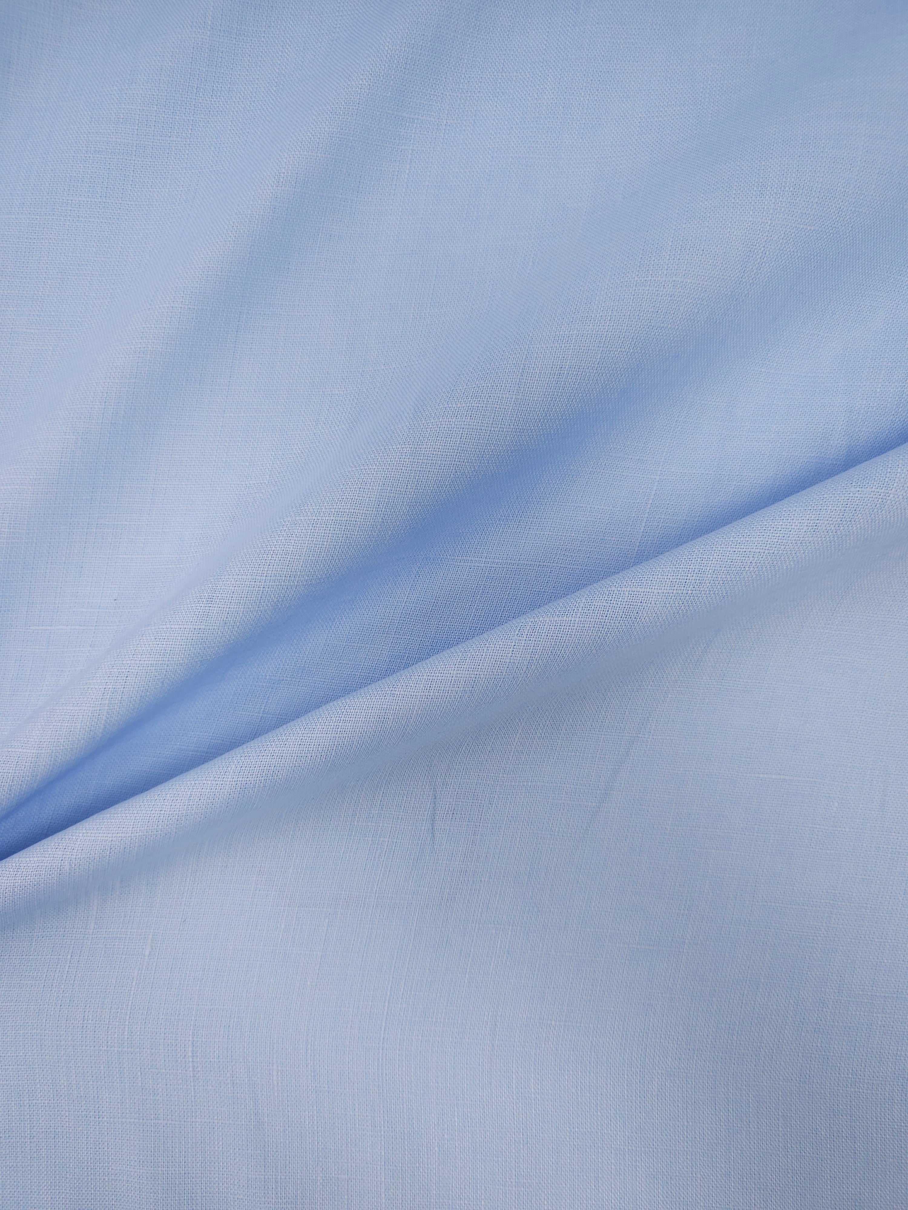 Baby Blue 100% Linen