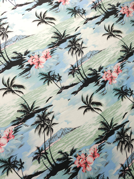 Palm Beach Viscose Challis