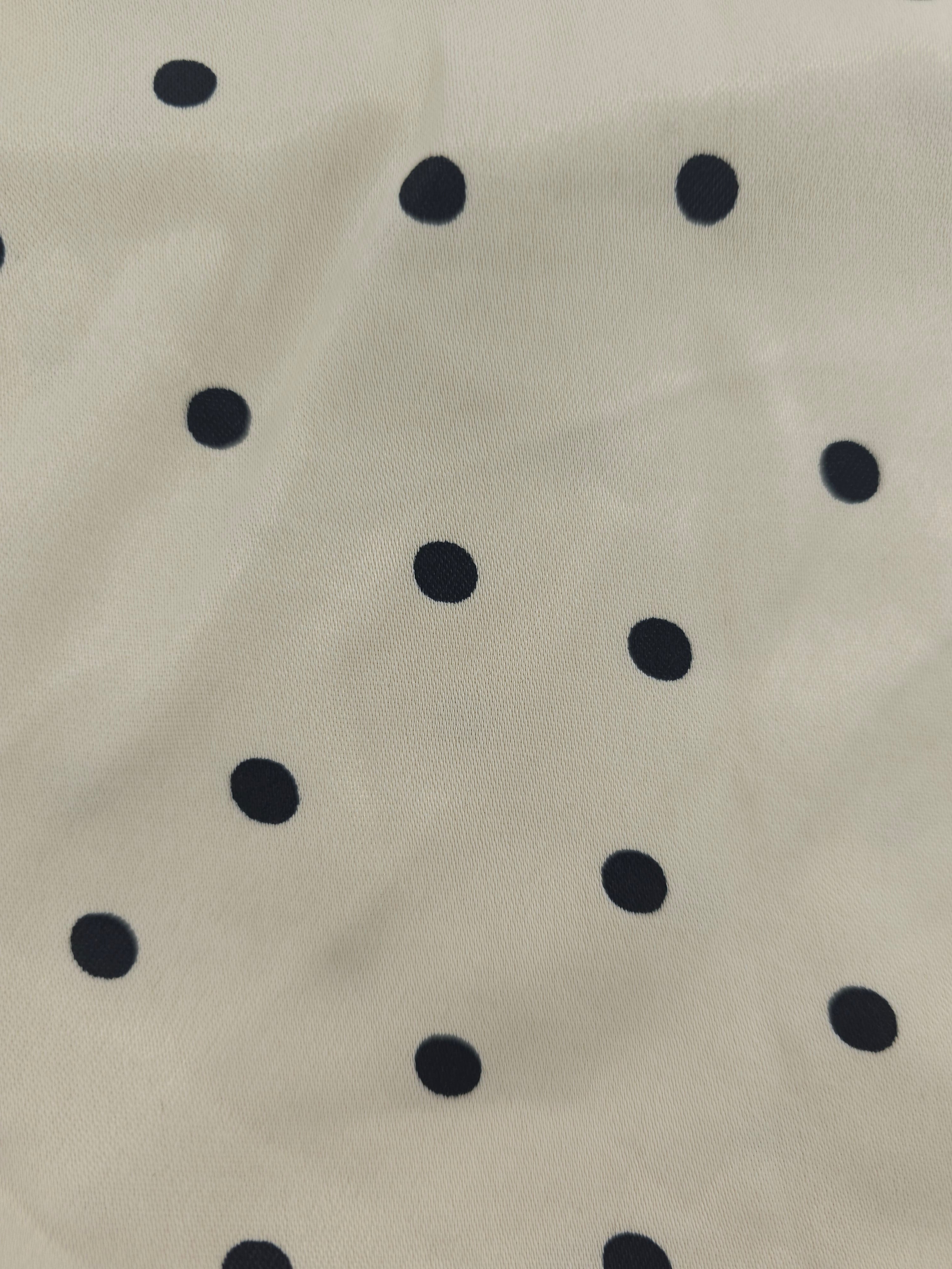 Little Polka Dot Viscose Sateen- 1.4m Piece
