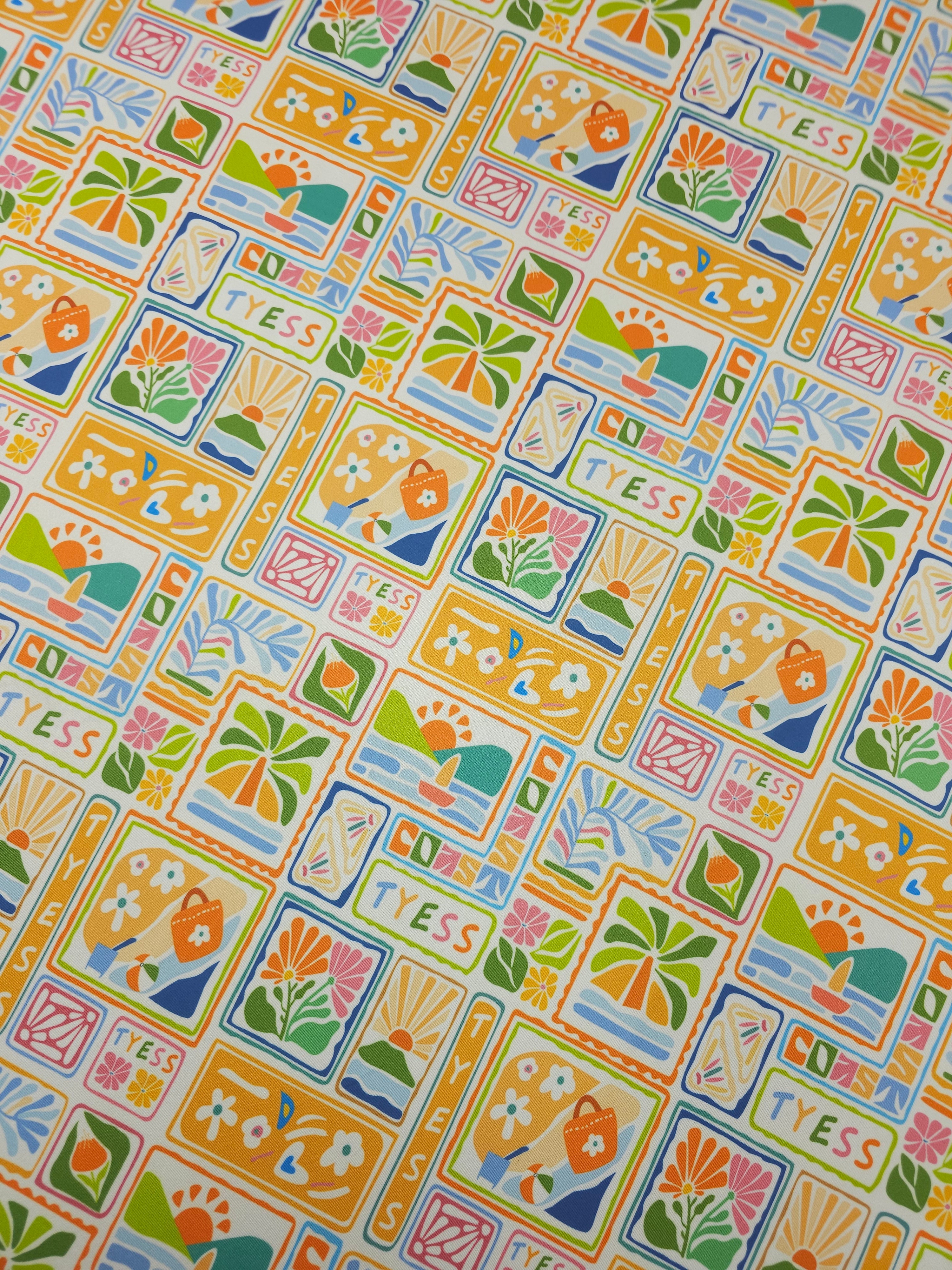 Tyess Beach Slinky Rayon Jersey