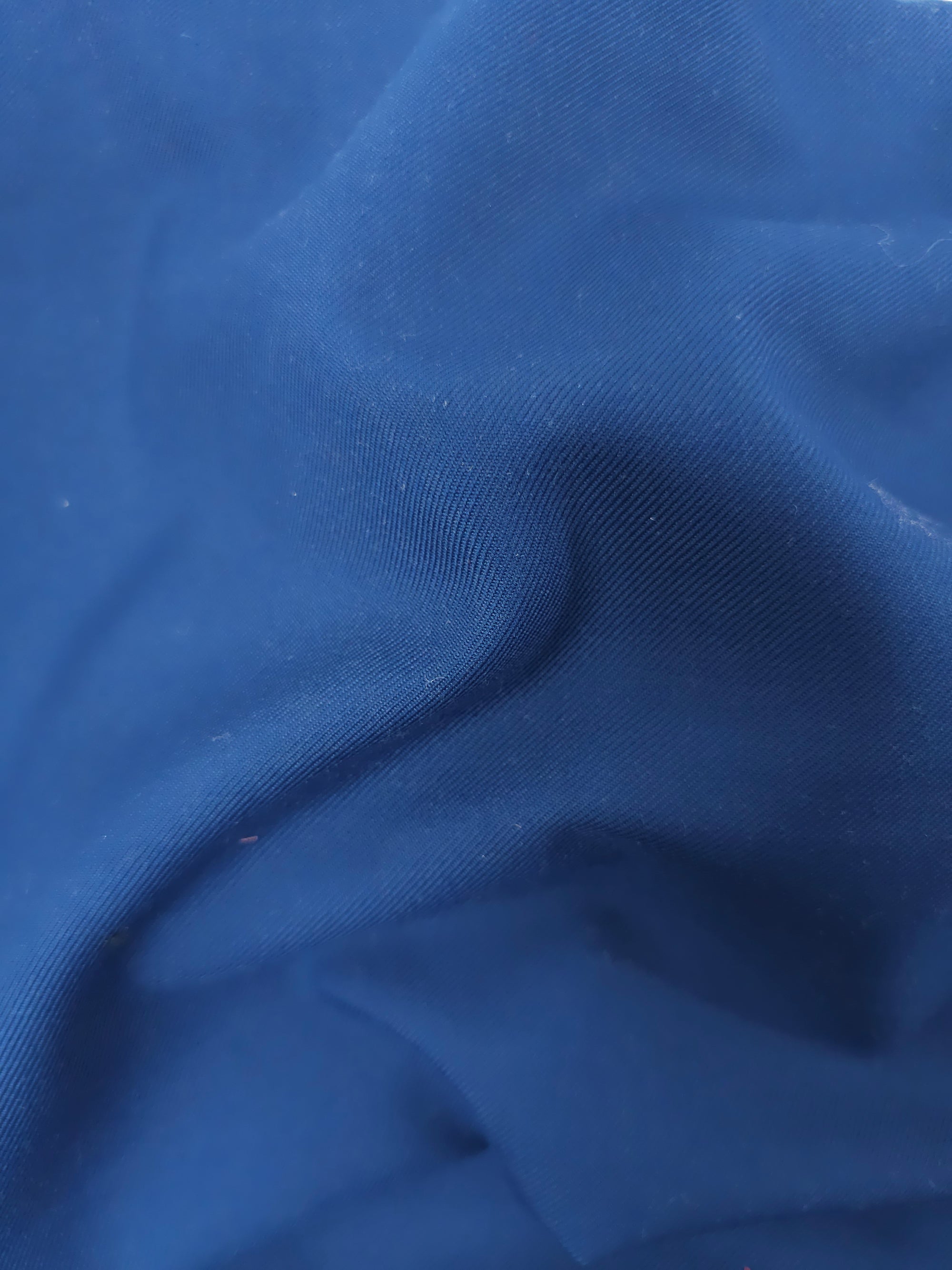 Lapis Lazuli Poly Suiting - 1.5m Piece