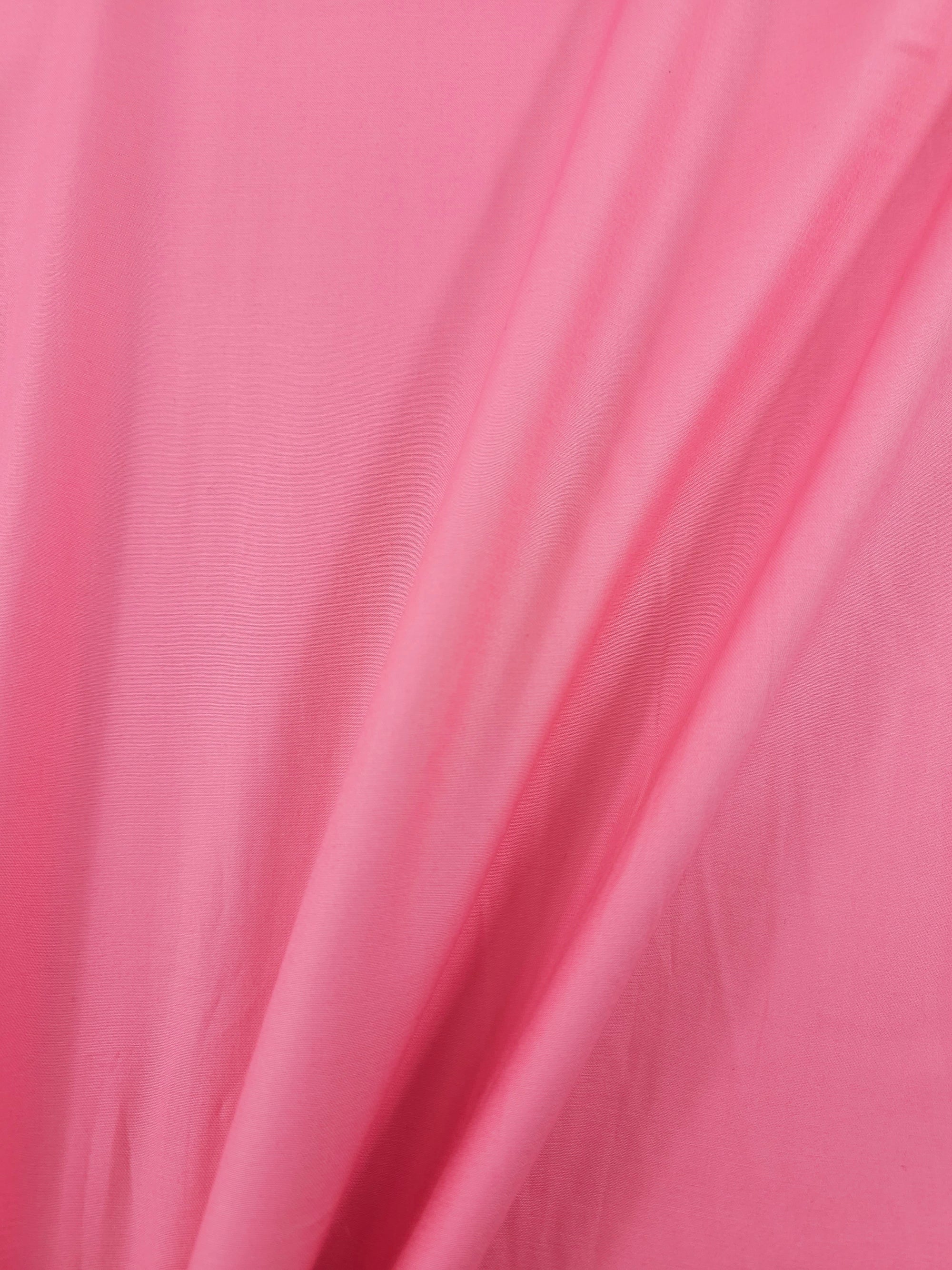 Candy Pink 100% Cotton