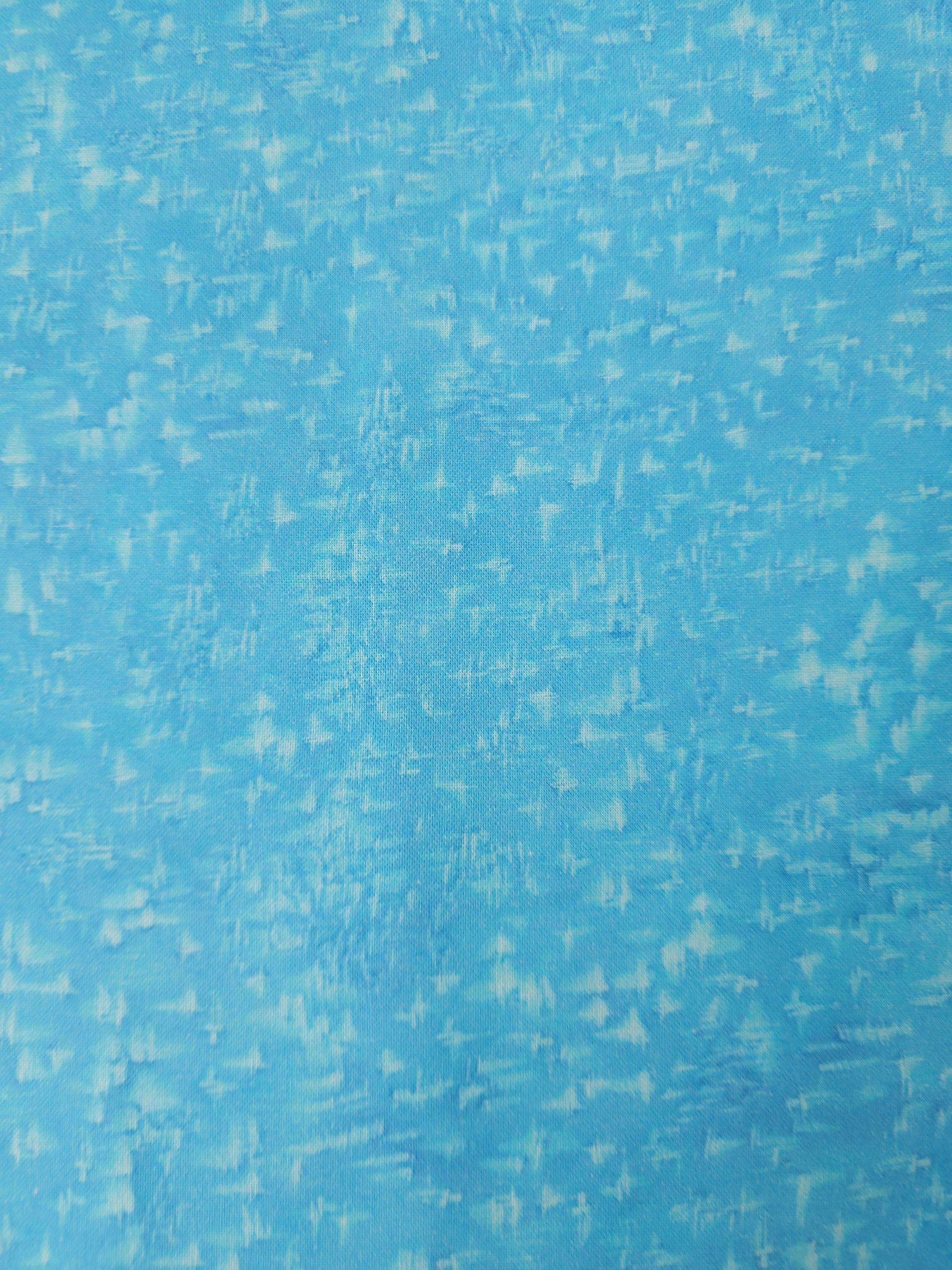 Blue Abstract Waters 100% Cotton