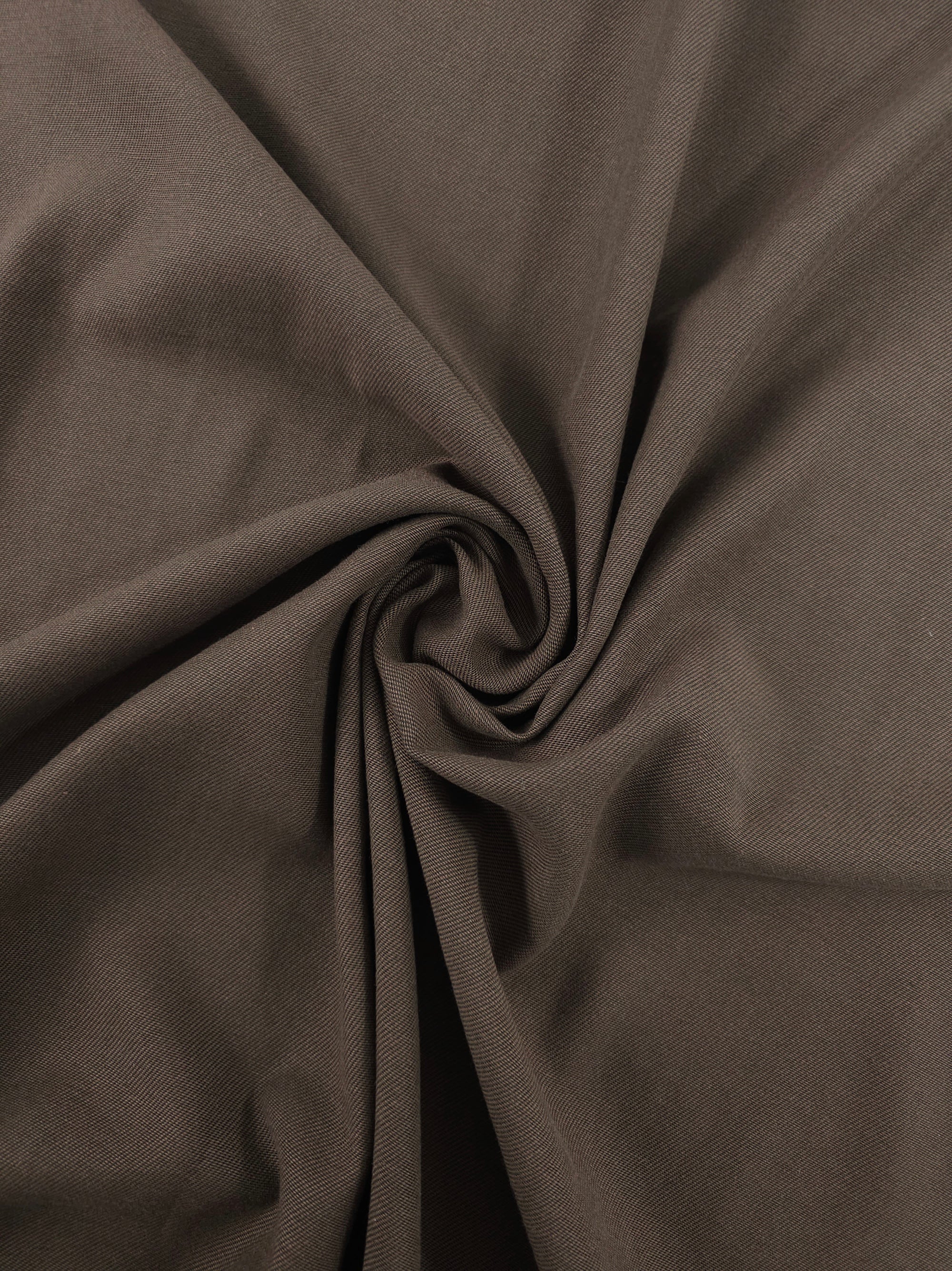 Brown Medium/Heavy Tencel Twill