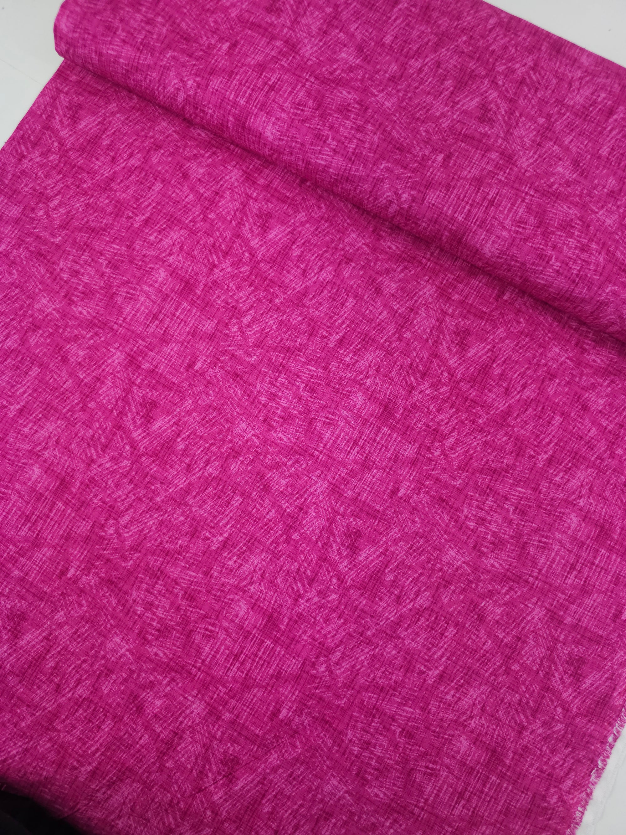 Magenta Pink Static Line Stroke 100% Cotton