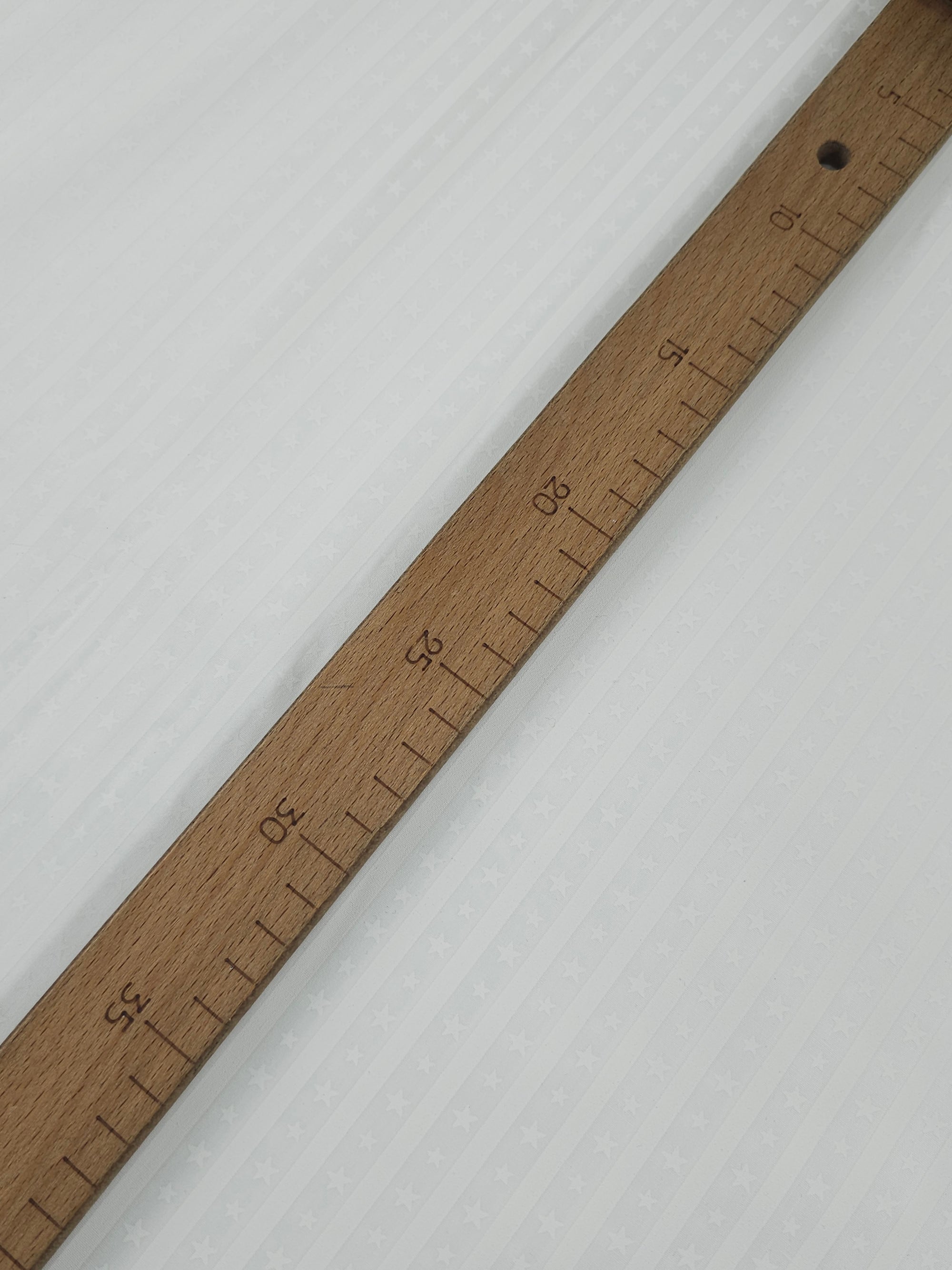 Star Stripe White On White Tonal 100% Cotton - Benartex