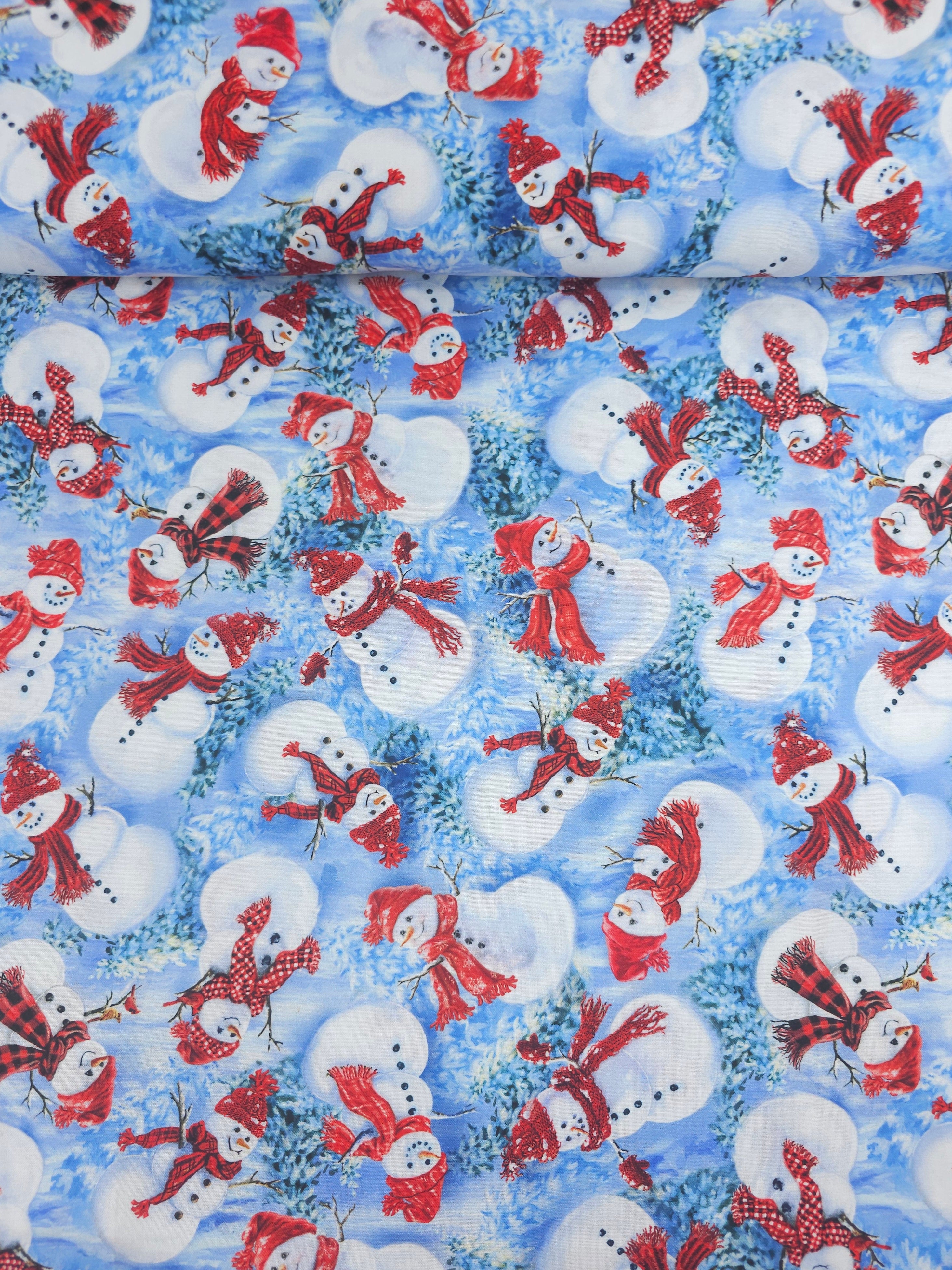 Frosty The Snowman 100% Cotton