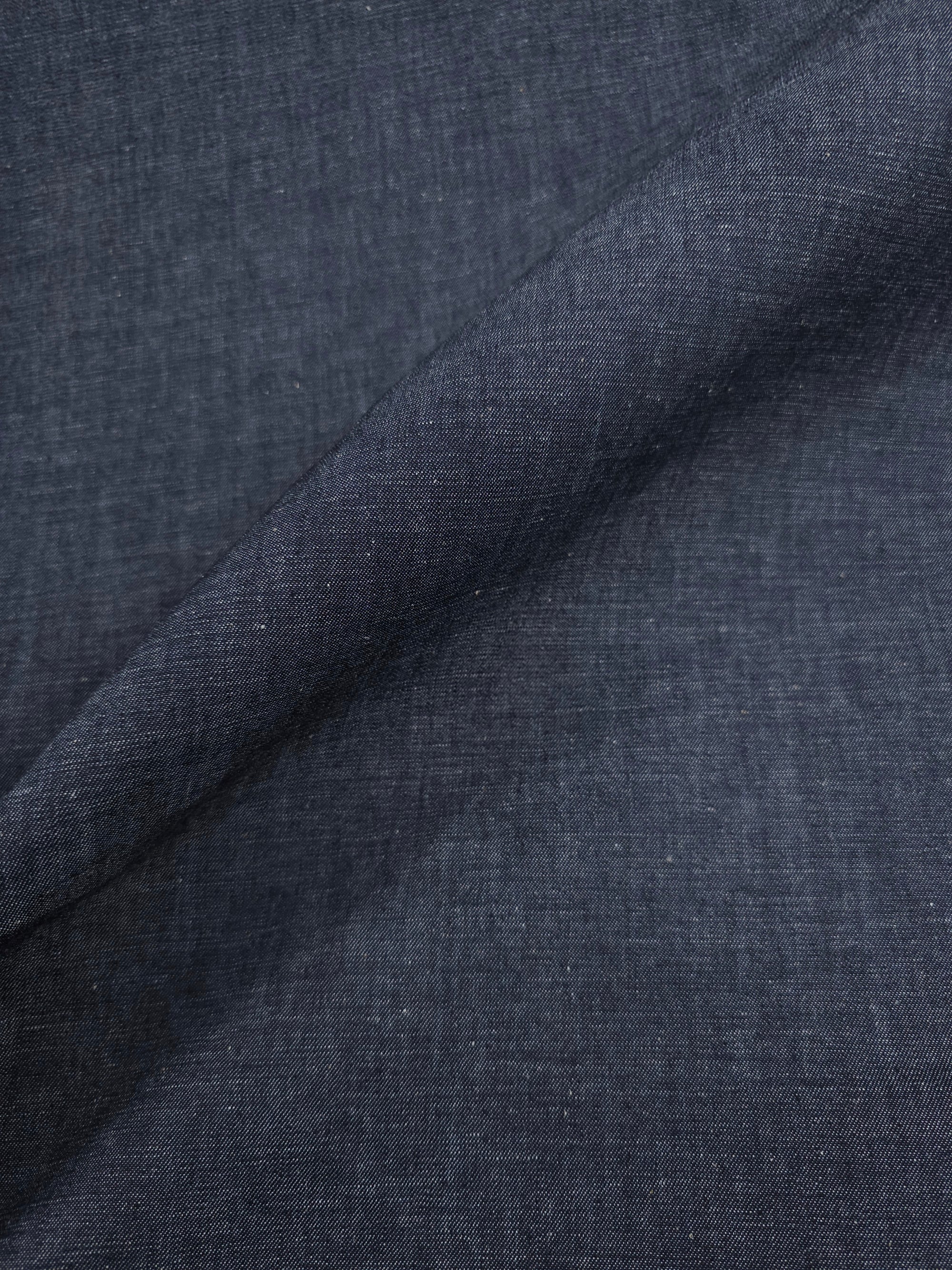 Dusky Grey Lightweight Cotton Chambray