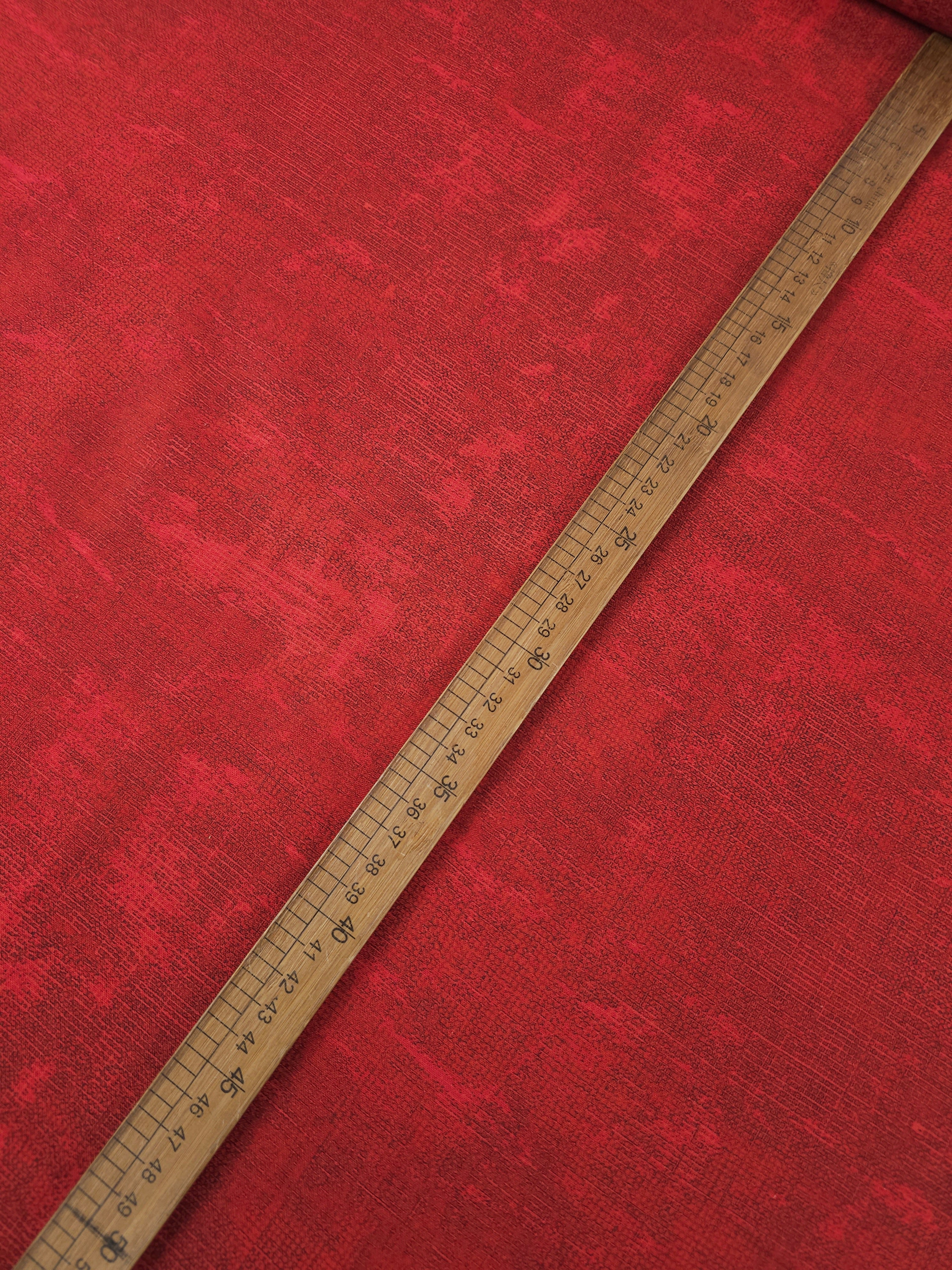 Red Smudge Grid 100% Cotton 106" - Robert Kaufman *EXTRA WIDE*