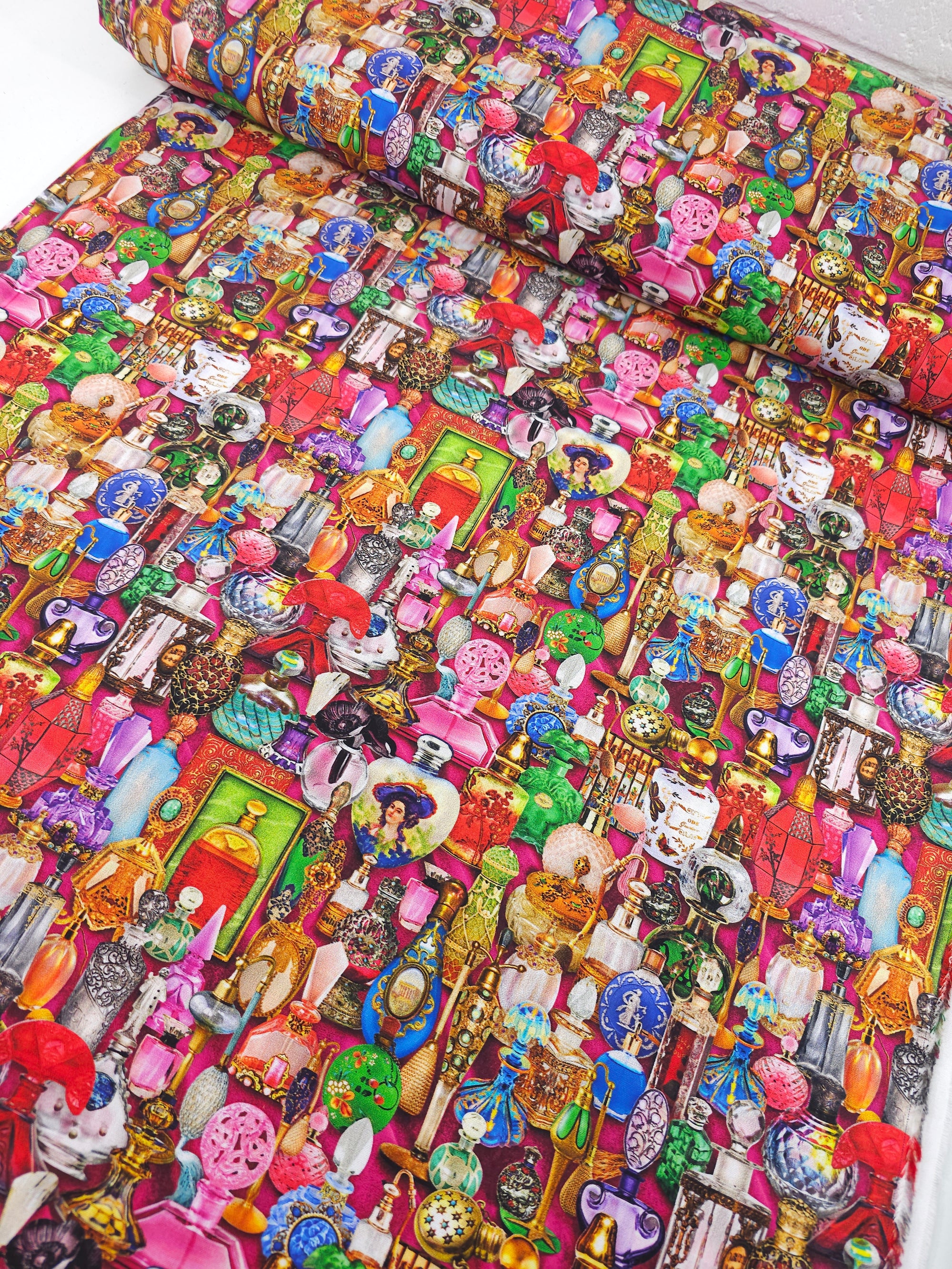 Retro Perfume Collection 100% Cotton - Robert Kaufman