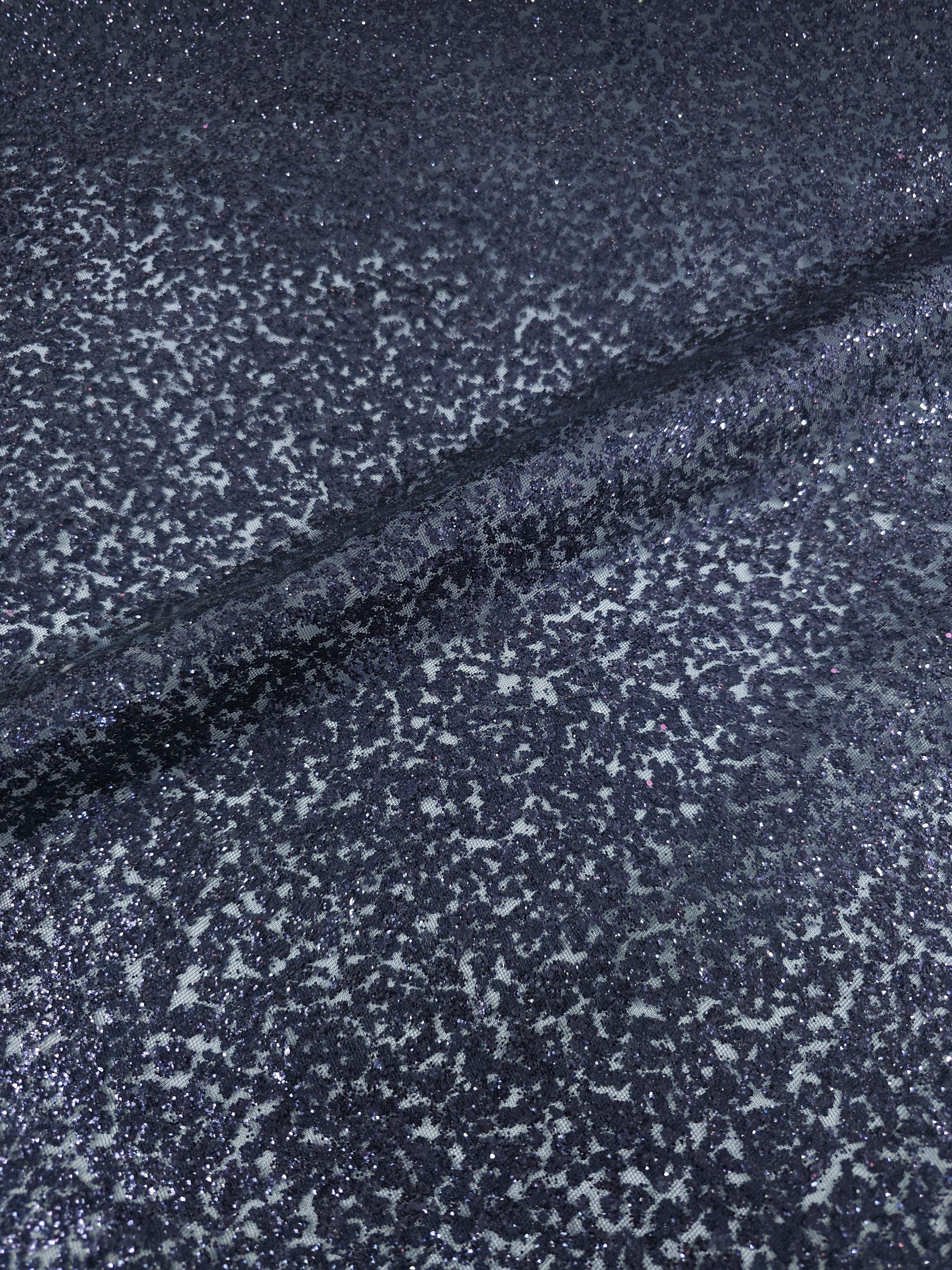Indigo Navy Glitter Net