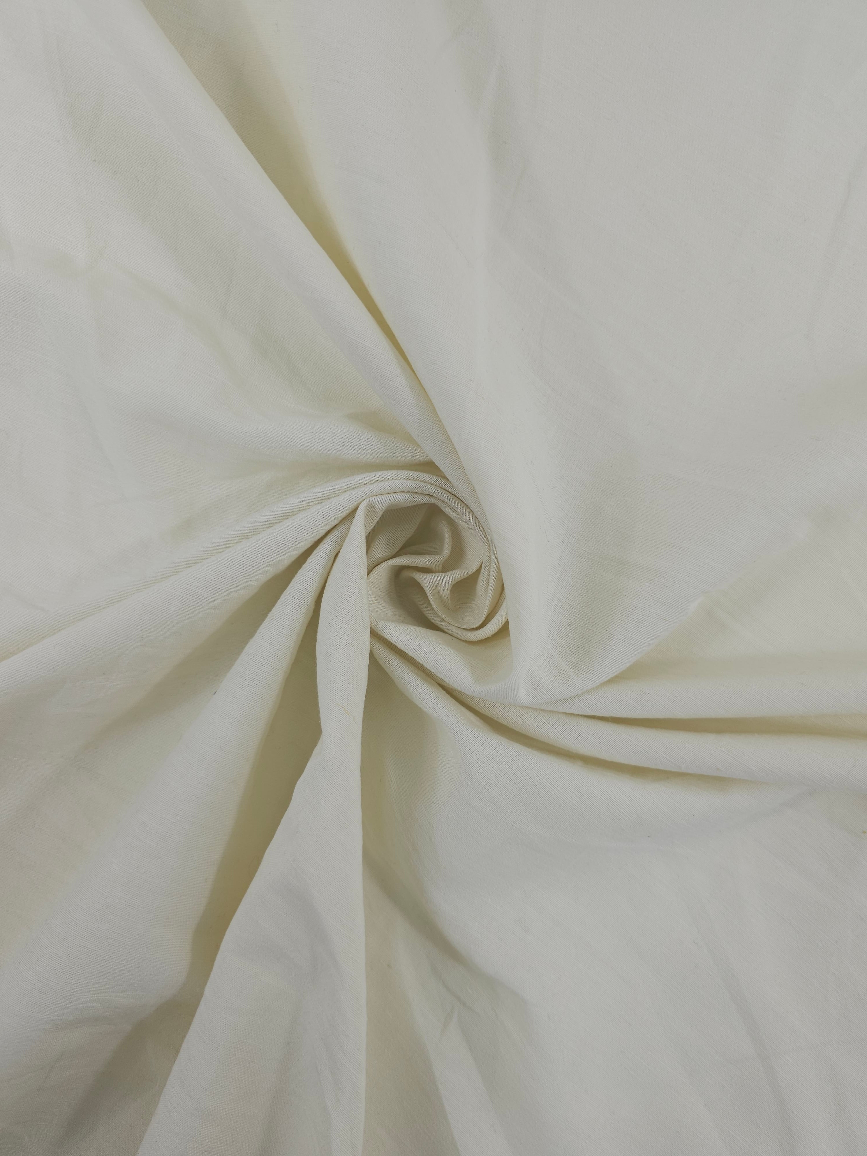 Ivory Cotton Linen