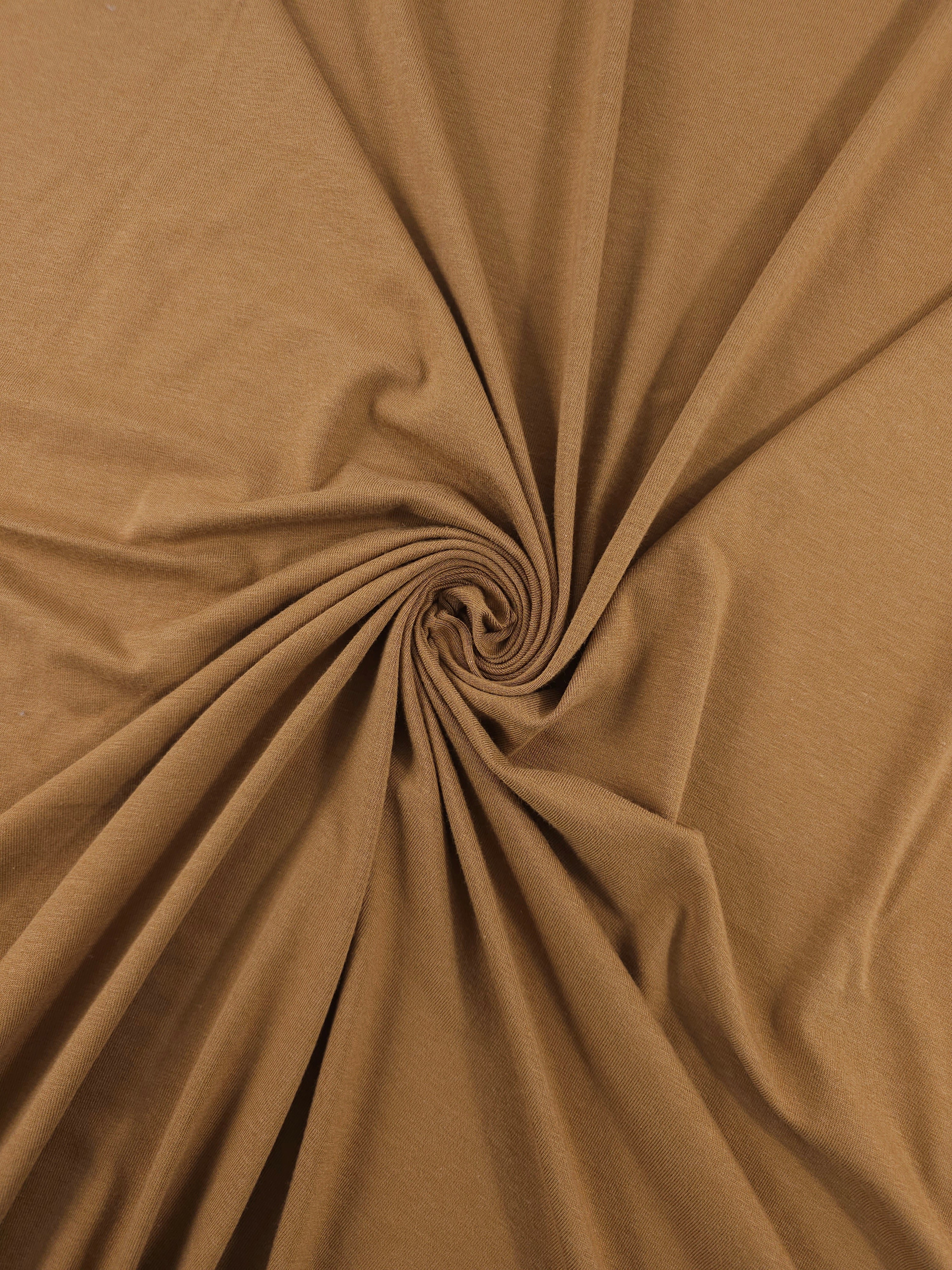 Bronze Organic Bamboo Cotton Jersey