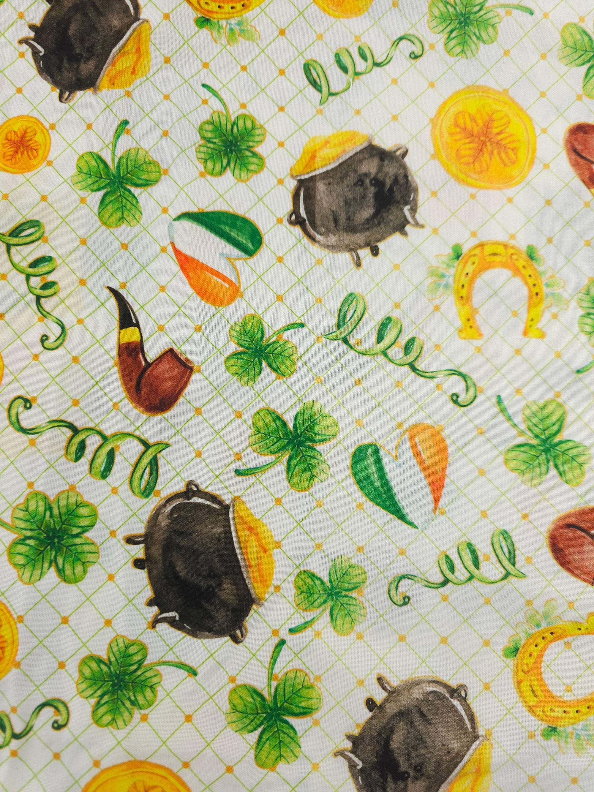 Irish Luck Cotton - 1.3m Piece