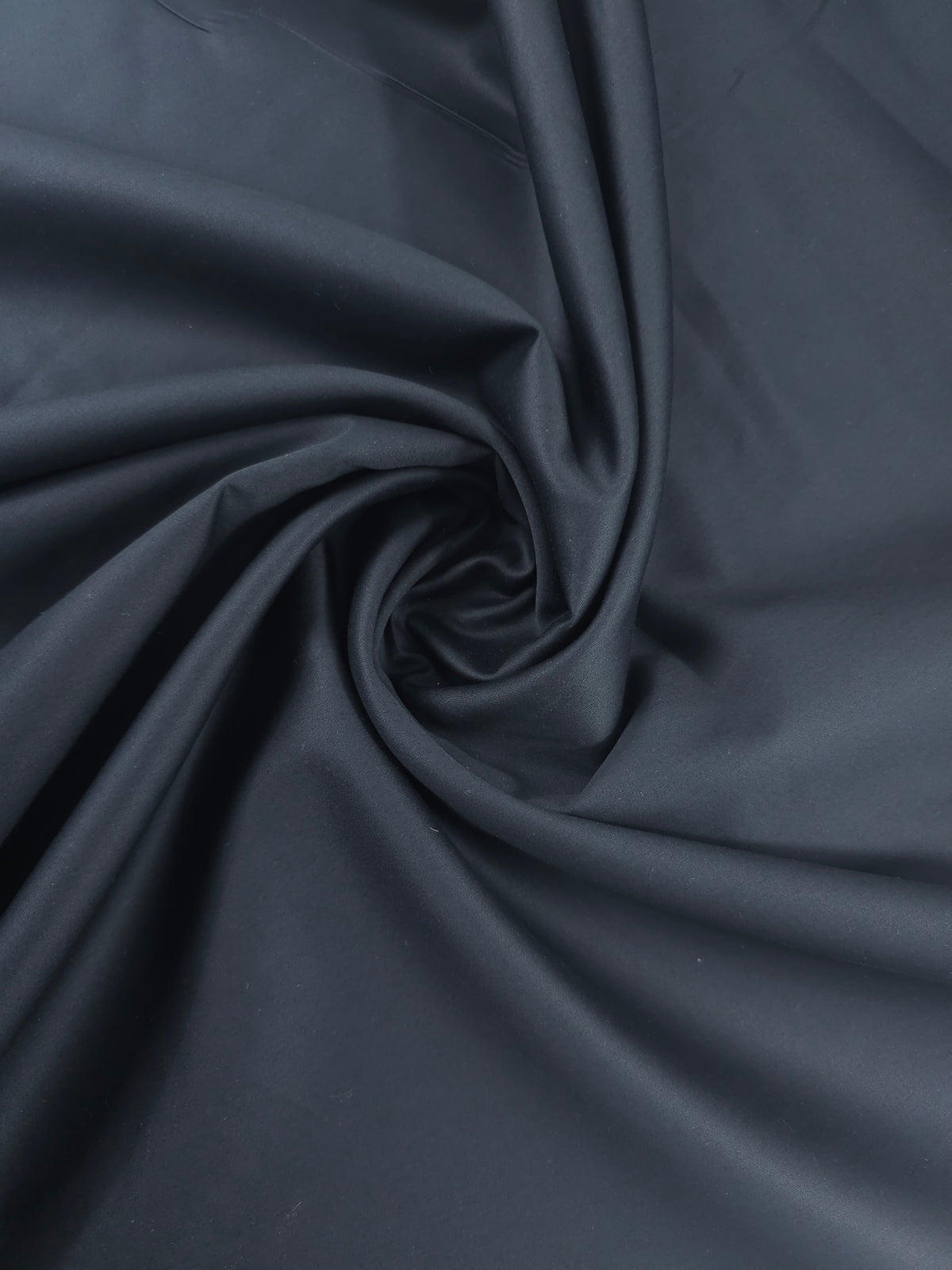 Black Cotton Sateen 60”